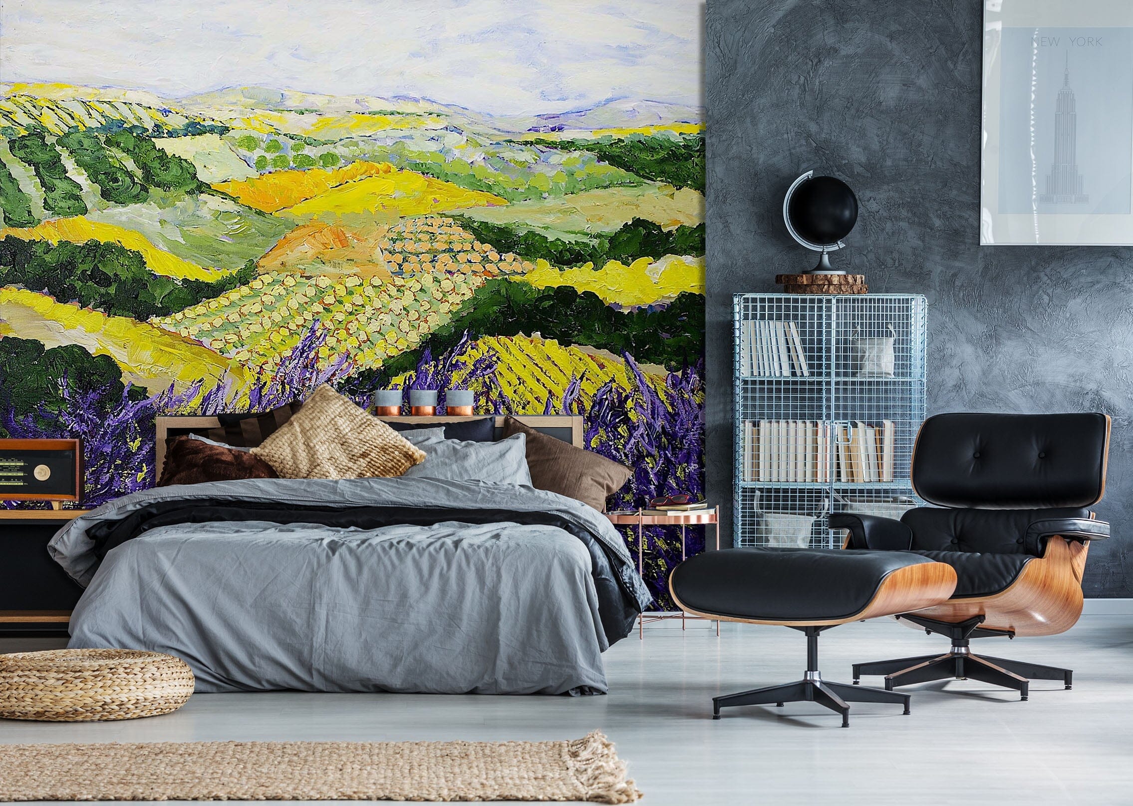 3D Field Flowers 123 Allan P. Friedlander Wall Mural Wall Murals Wallpaper AJ Wallpaper 2