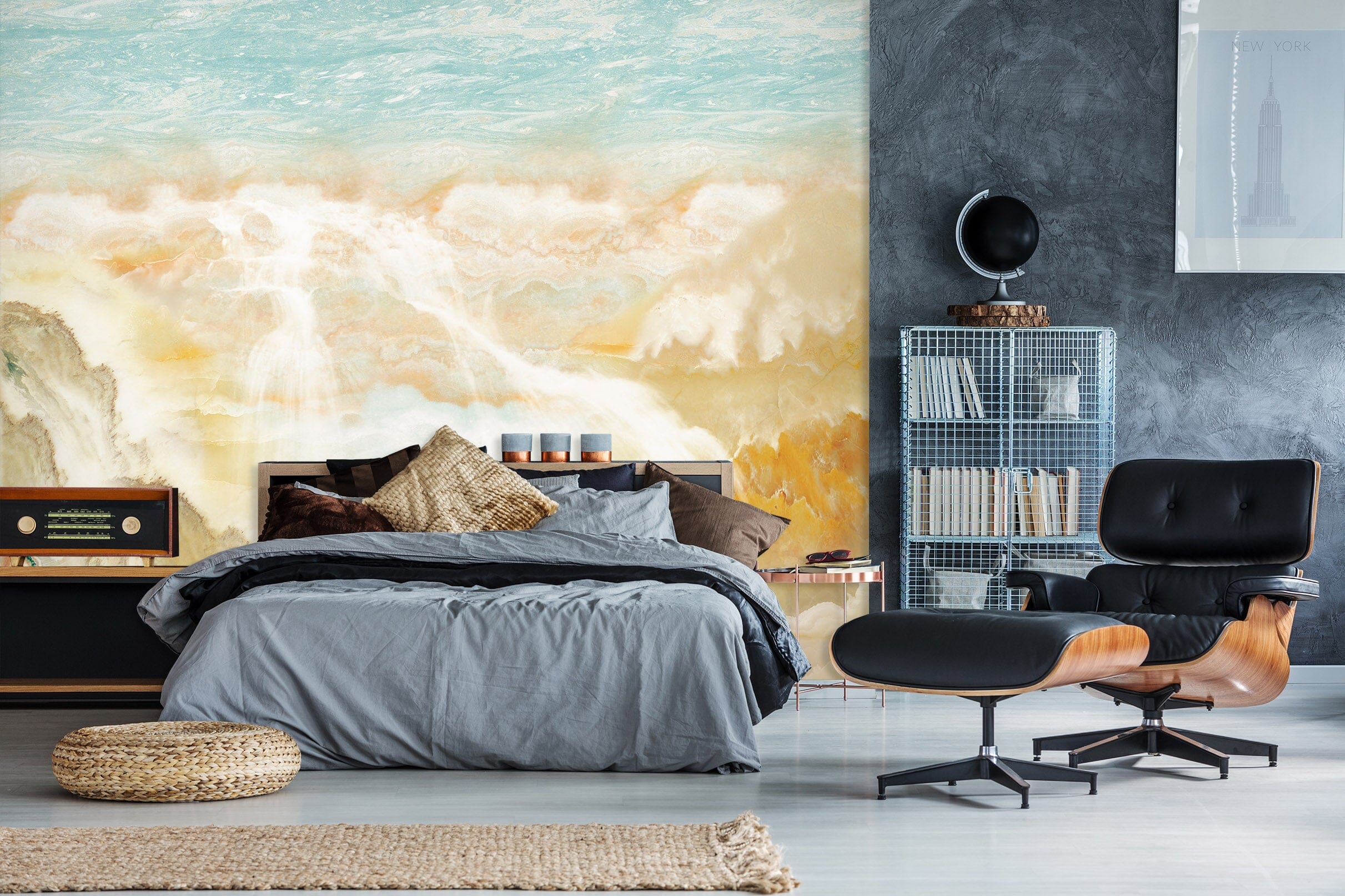 3D Yellow Clouds 1494 Wall Murals Wallpaper AJ Wallpaper 2