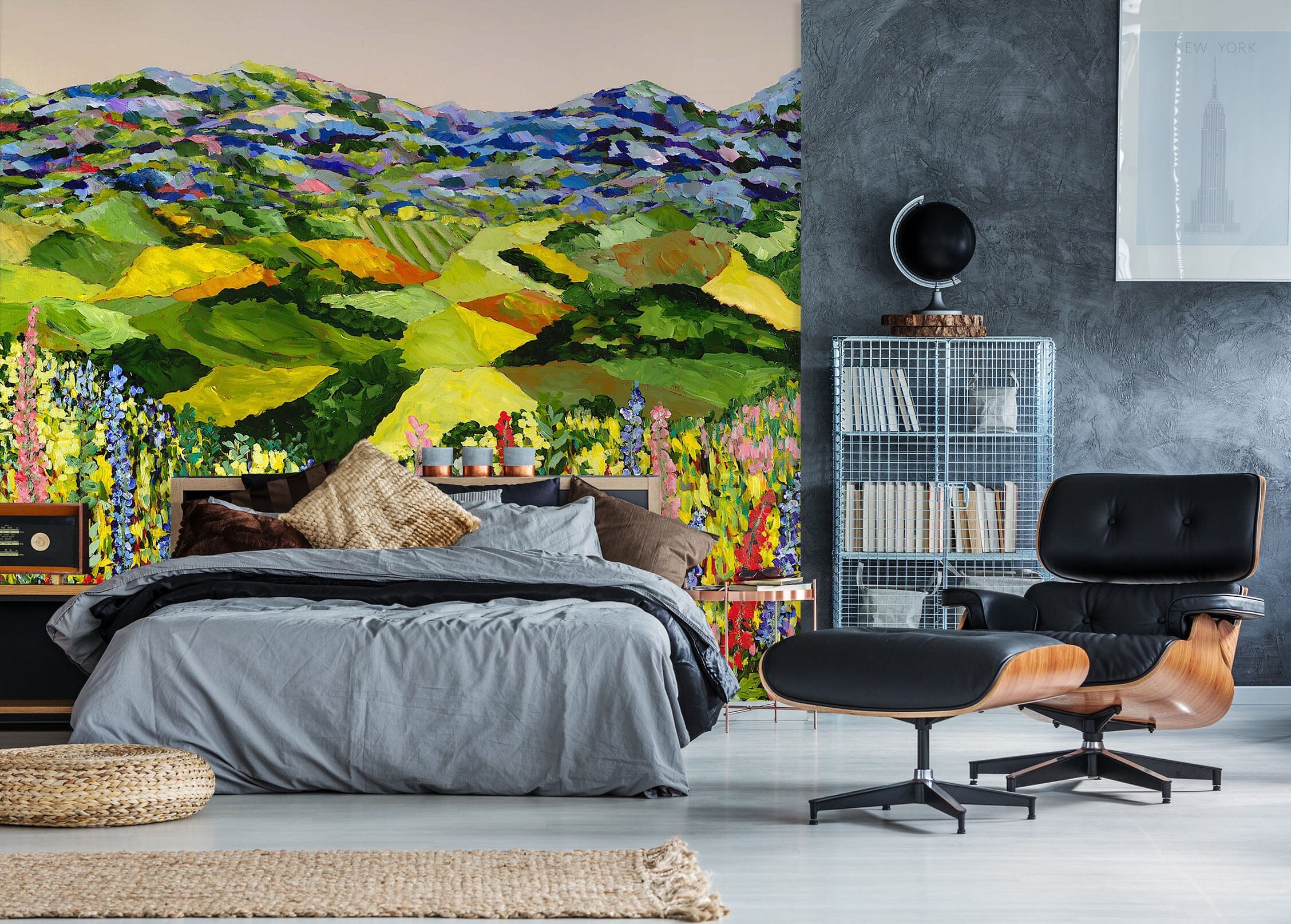 3D Wildflower Valley 139 Allan P. Friedlander Wall Mural Wall Murals Wallpaper AJ Wallpaper 2