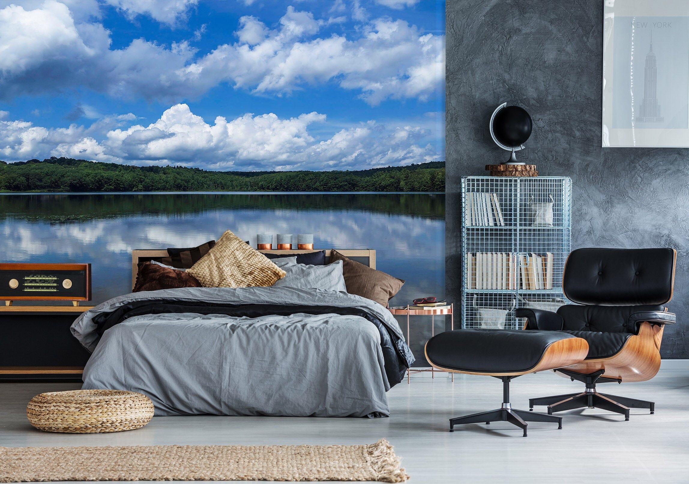 3D Cloud Lake 104 Jerry LoFaro Wall Mural Wall Murals Wallpaper AJ Wallpaper 2