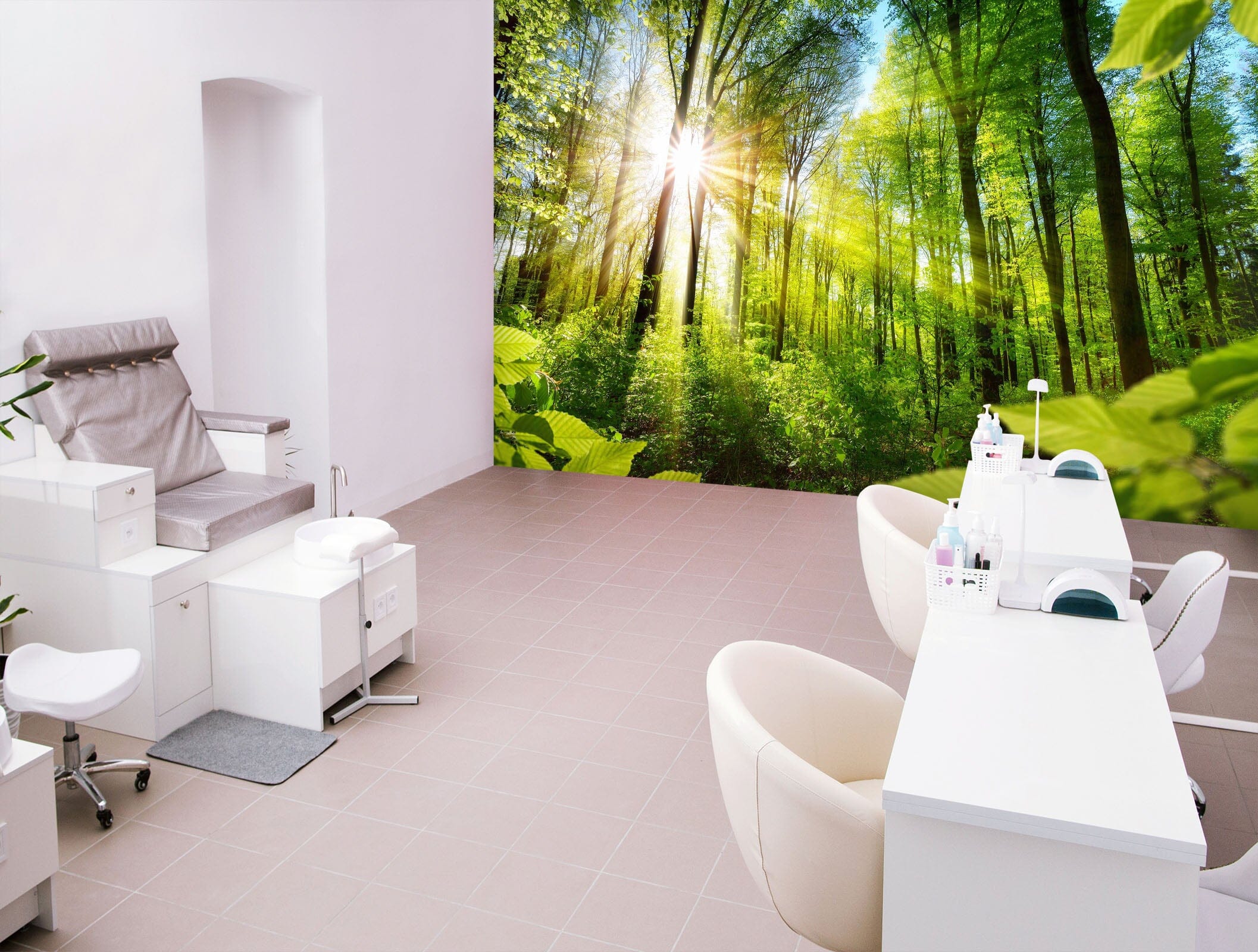 3D Green Forest 385 Wall Murals Wallpaper AJ Wallpaper 2