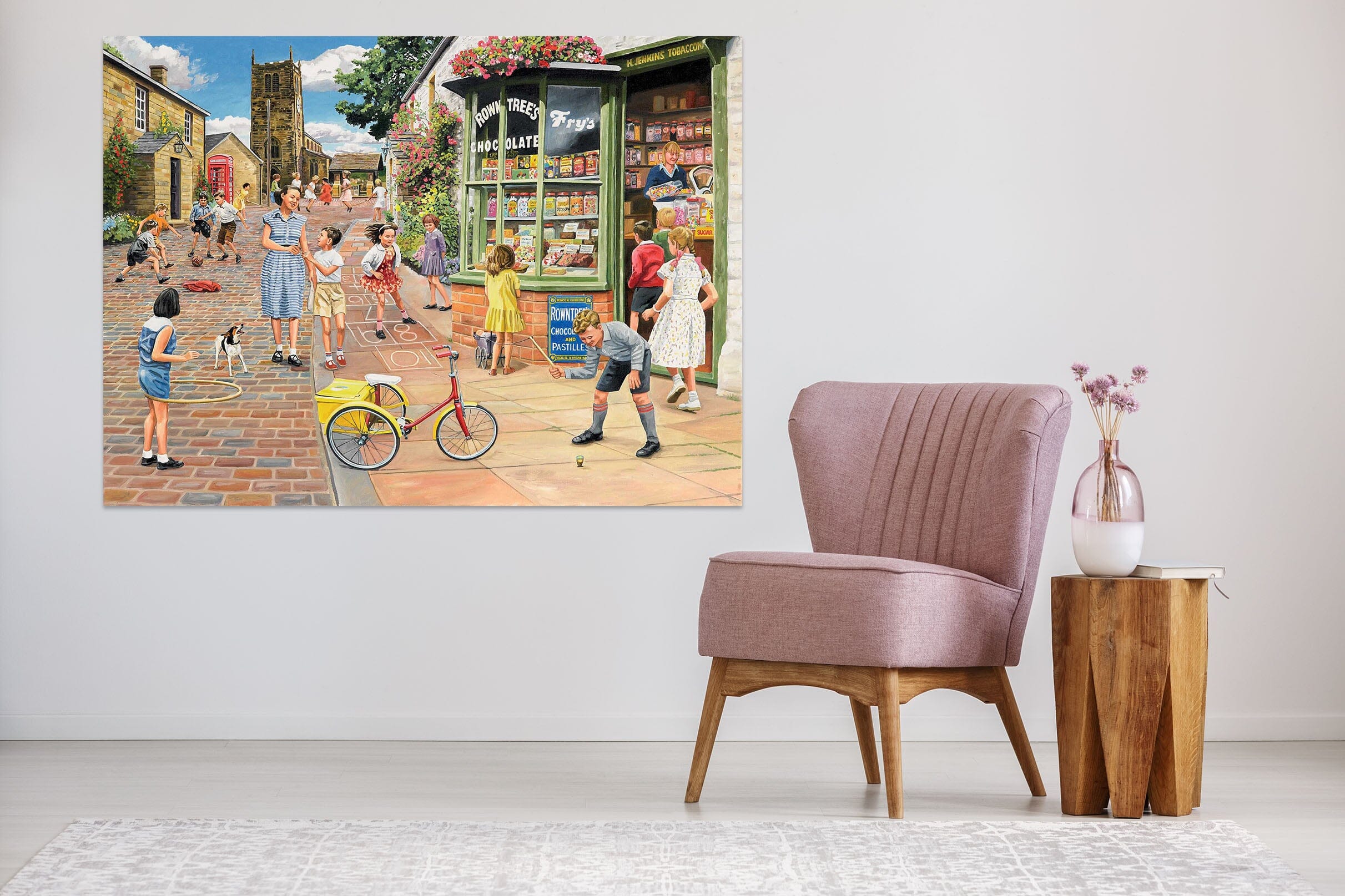 3D The Sweet Shop 078 Trevor Mitchell Wall Sticke Wallpaper AJ Wallpaper 2