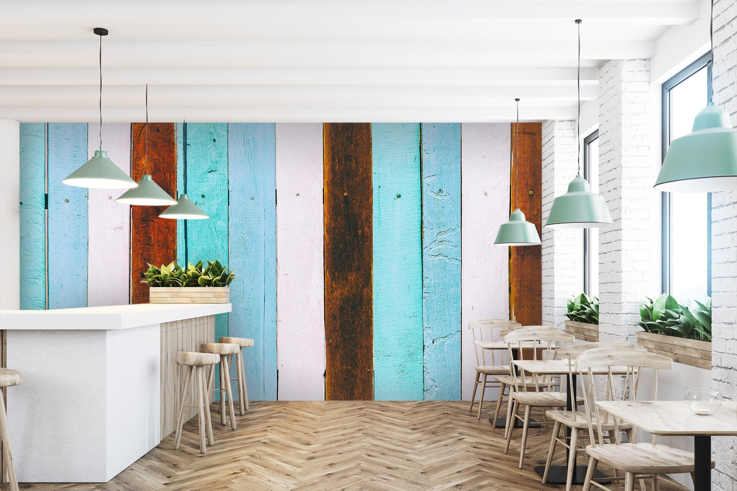 3D Color Stripes 1486 Wall Murals Wallpaper AJ Wallpaper 2