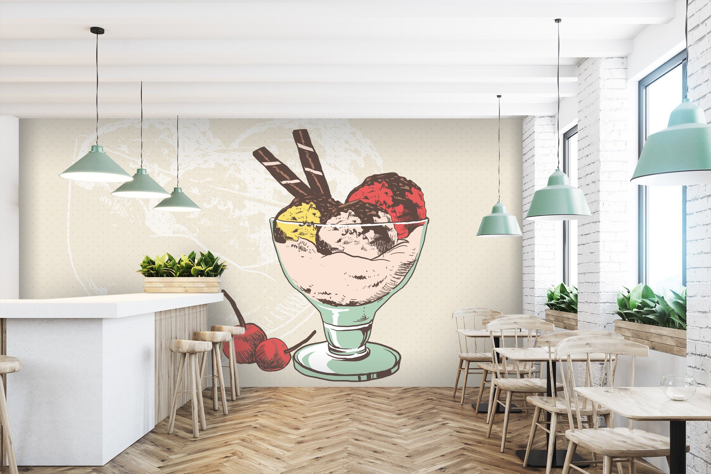 3D Haagen-Dazs Ice Cream 216 Wallpaper AJ Wallpaper 2
