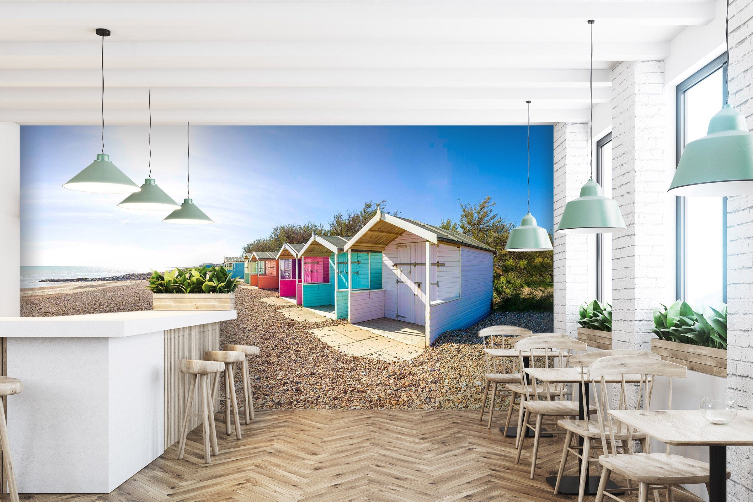 3D Sunny Beach 1422 Assaf Frank Wall Mural Wall Murals Wallpaper AJ Wallpaper 2