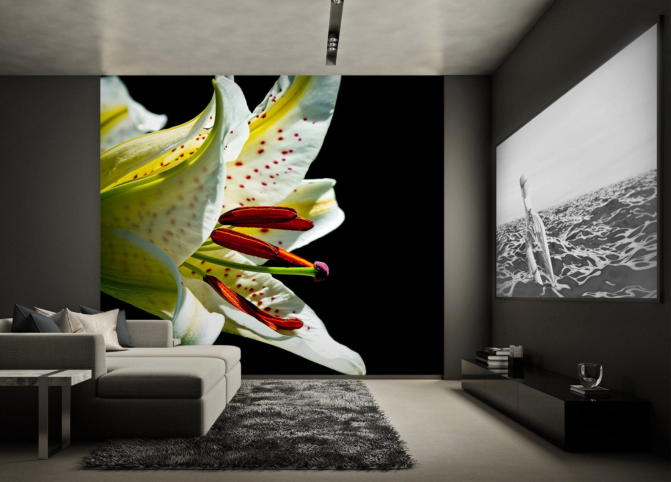 3D Fragrance Lily 1405 Kathy Barefield Wall Mural Wall Murals Wallpaper AJ Wallpaper 2