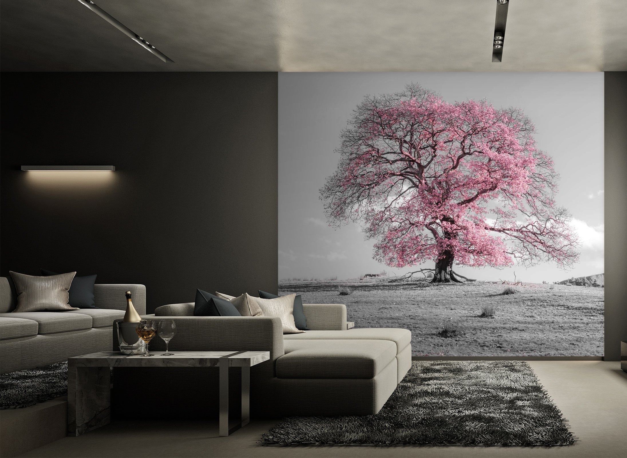 3D Cherry Tree 059 Assaf Frank Wall Mural Wall Murals
