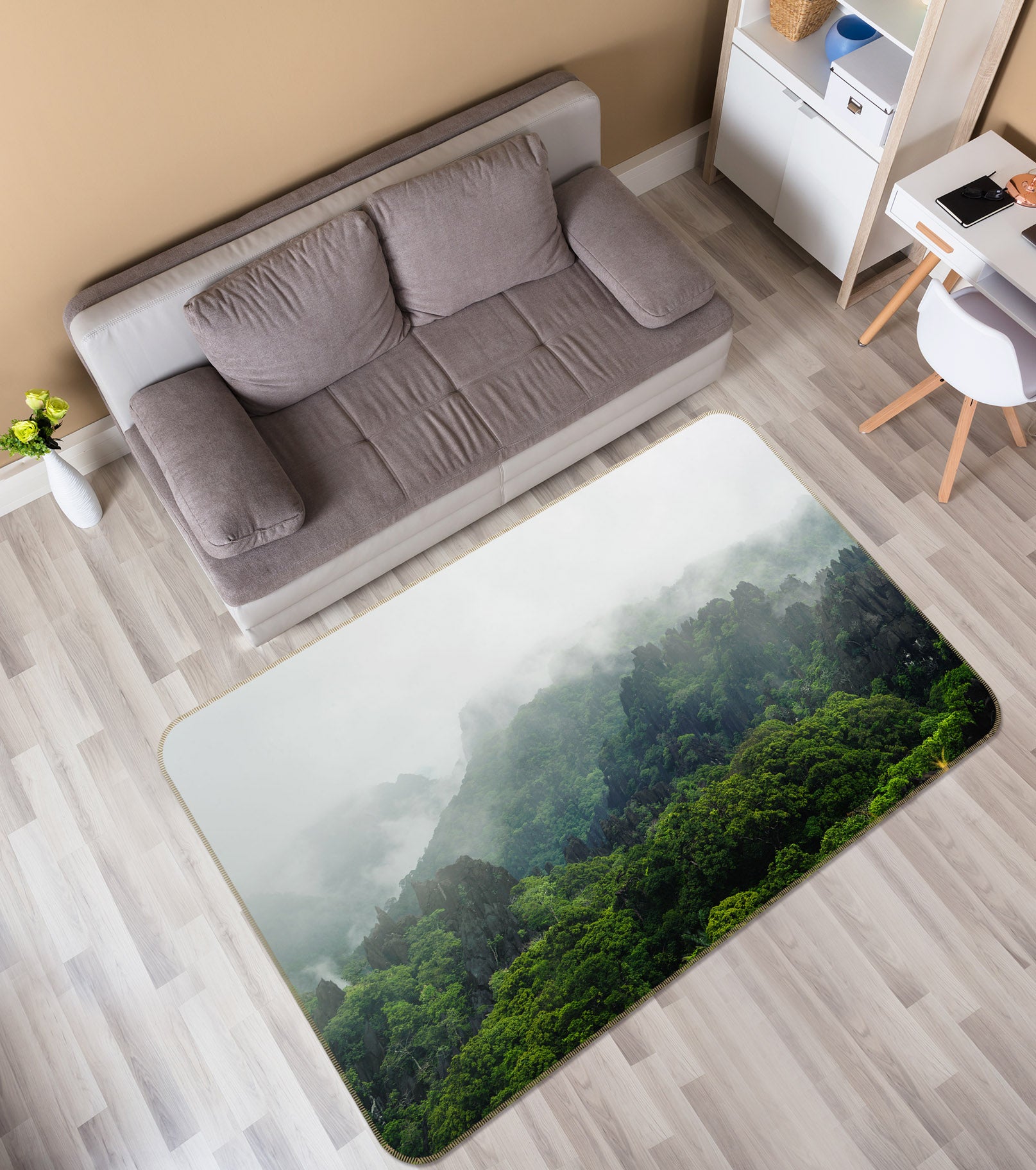 3D Forest 31023 Non Slip Rug Mat