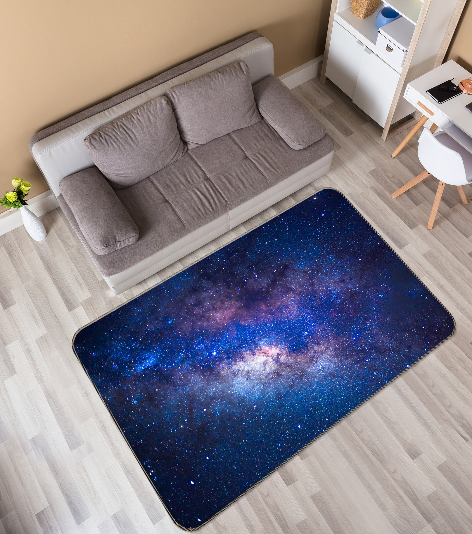 3D Starry Sky 30049 Non Slip Rug Mat
