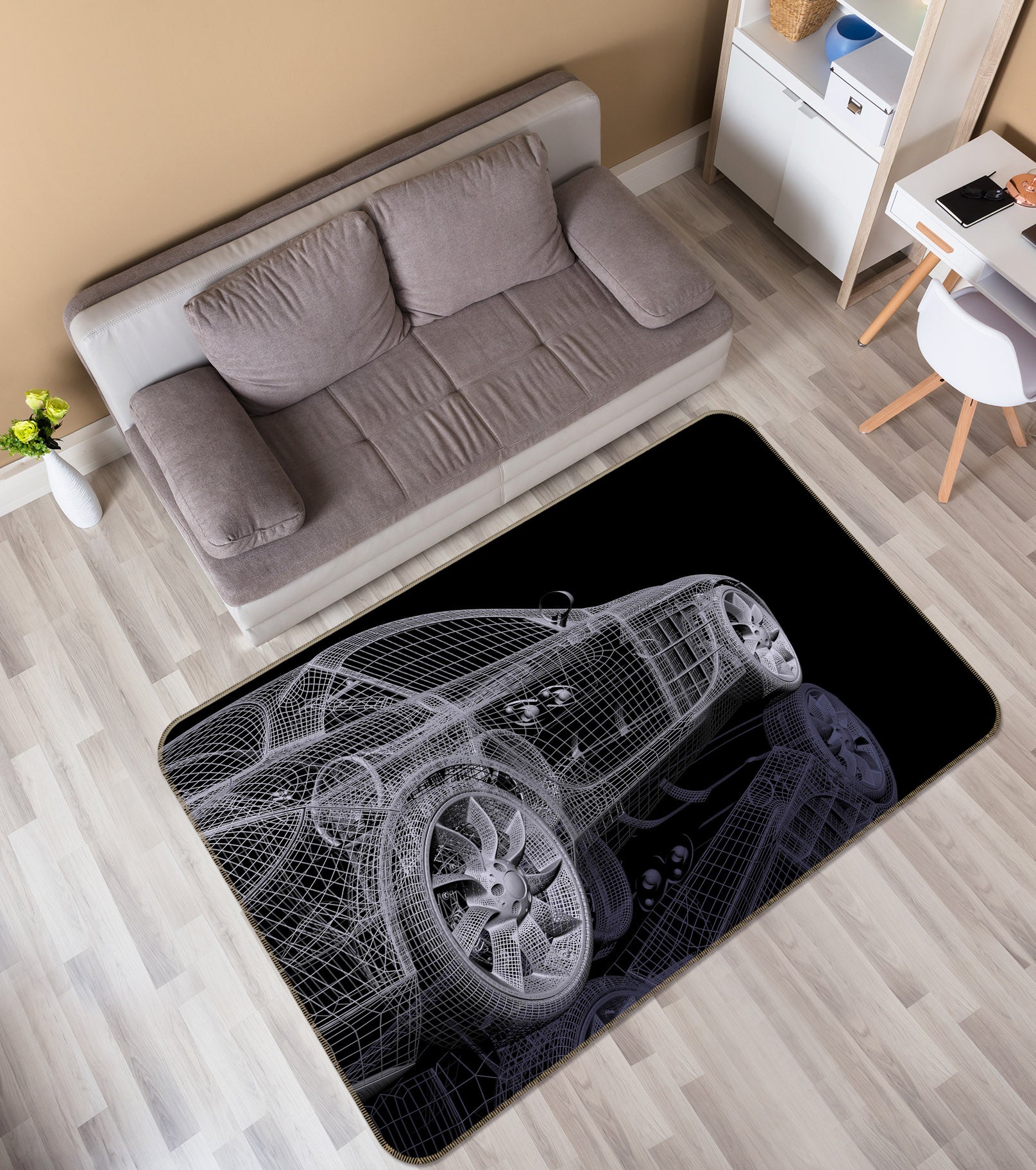 3D Car Lines 42046 Vehicle Non Slip Rug Mat