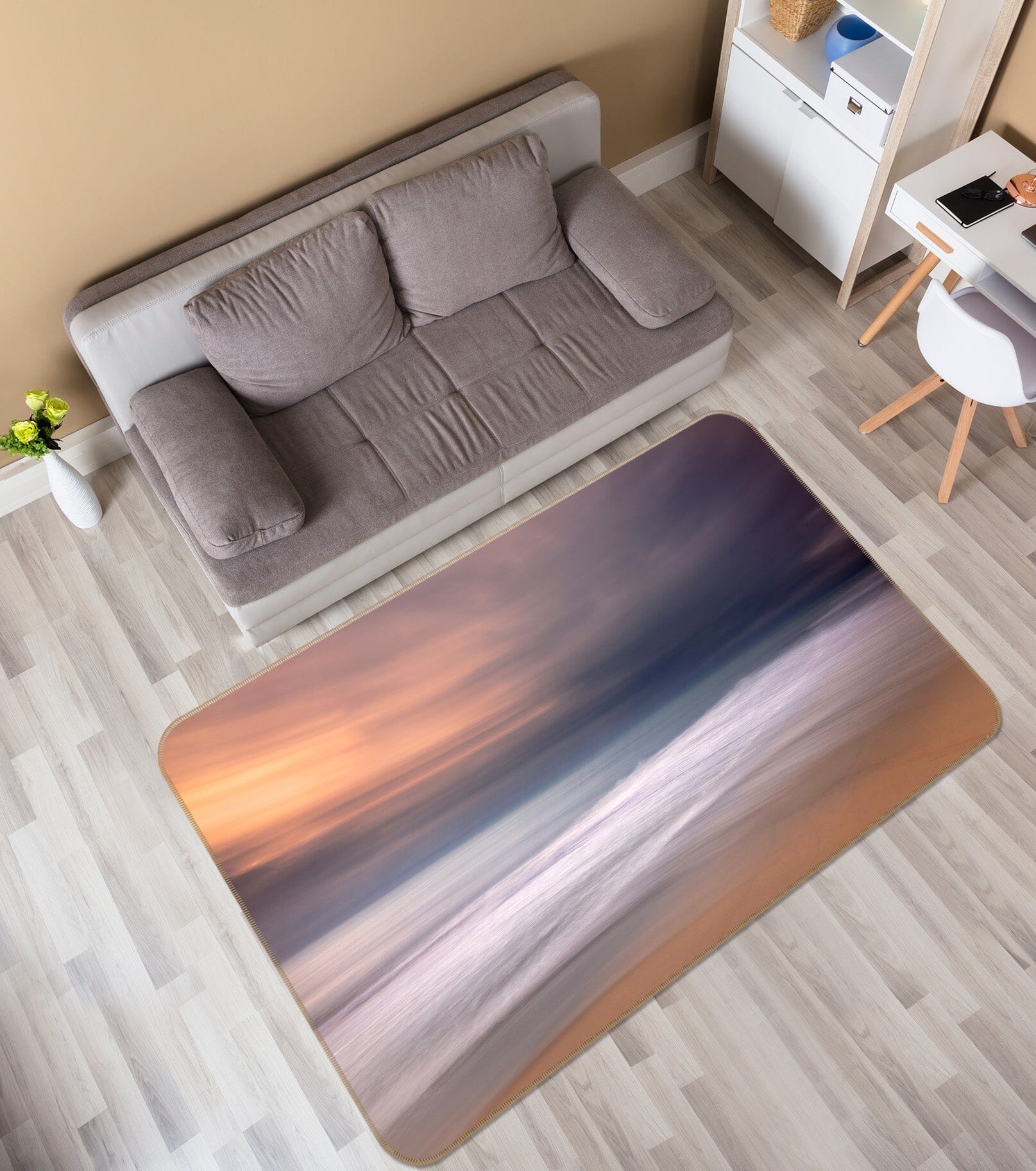 3D Beach Water 1109 Marco Carmassi Rug Non Slip Rug Mat Mat AJ Creativity Home