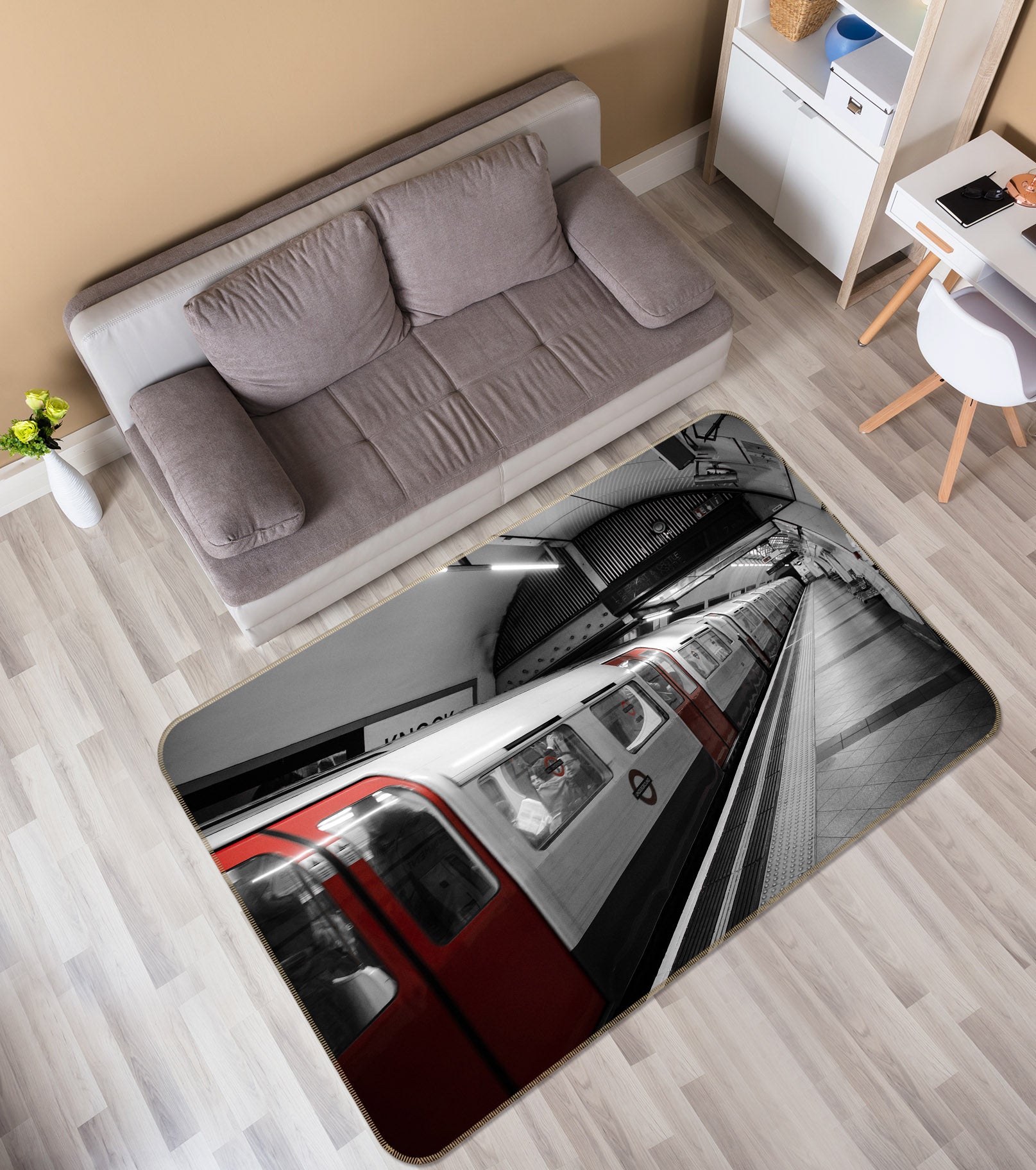 3D Subway 39002 Vehicle Non Slip Rug Mat