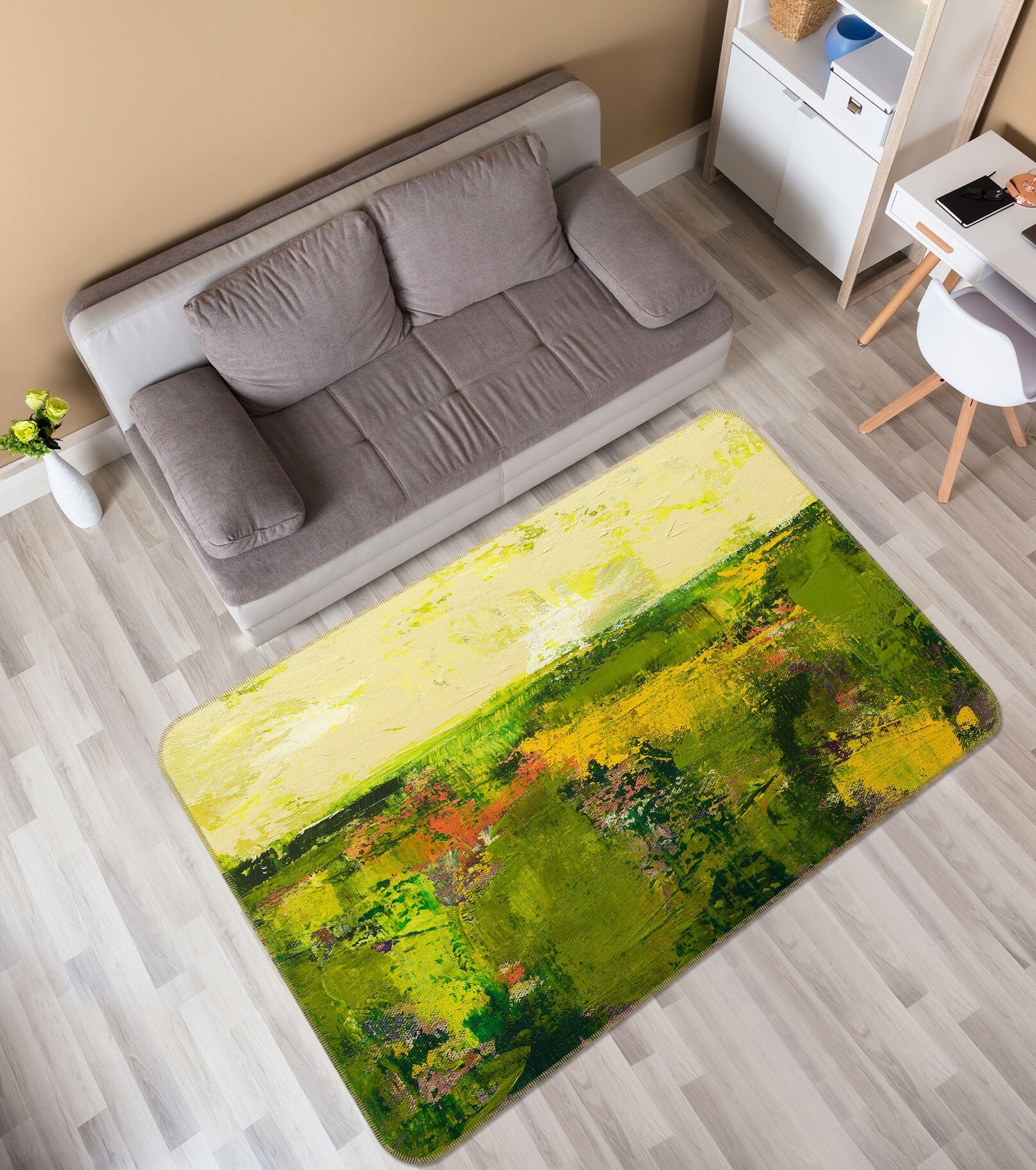 3D Painted Forest 1085 Allan P. Friedlander Rug Non Slip Rug Mat Mat AJ Creativity Home