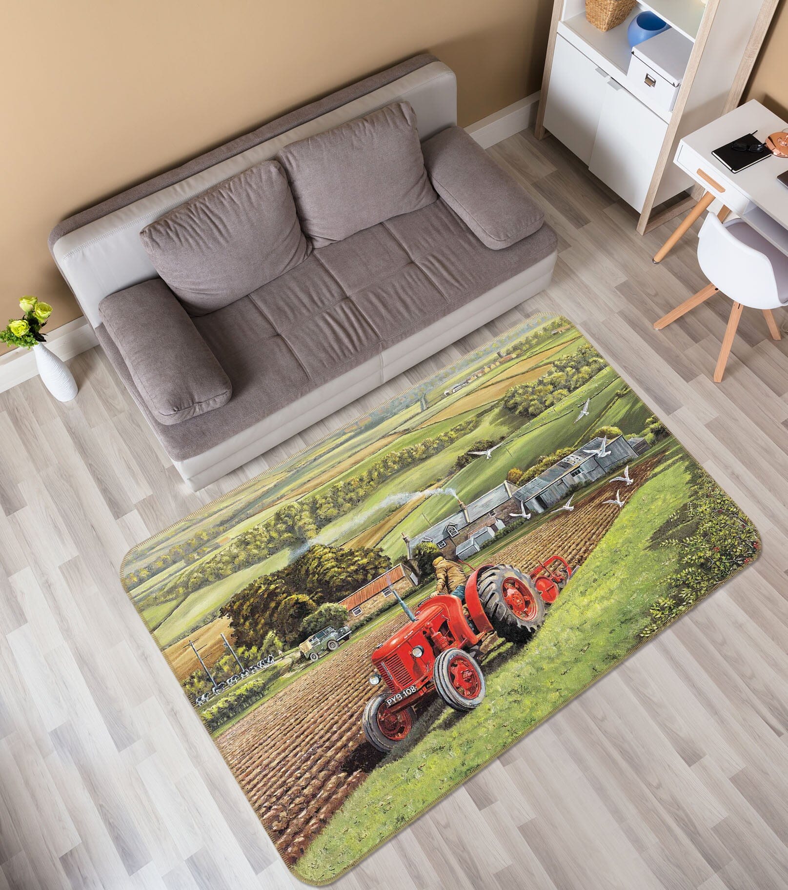 3D Master At Work 1088 Trevor Mitchell Rug Non Slip Rug Mat Mat AJ Creativity Home