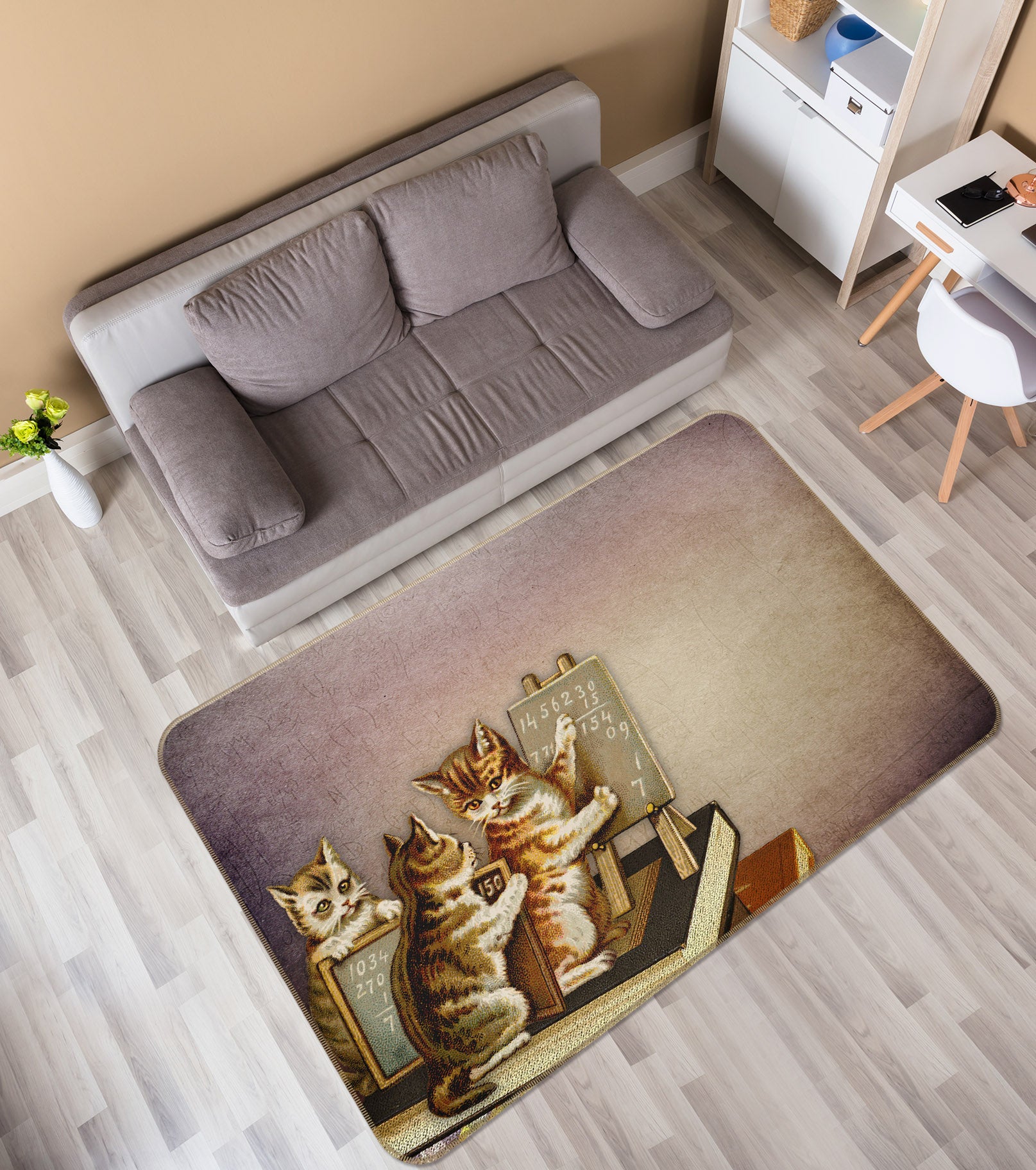 3D Cat 36203 Non Slip Rug Mat