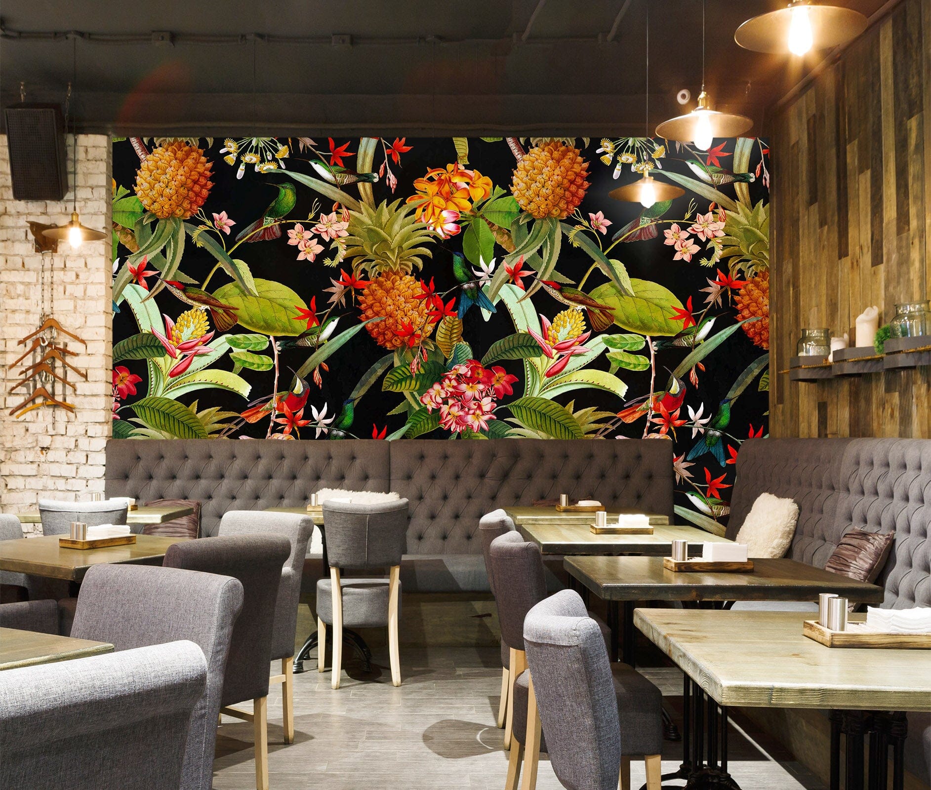 3D Flower Forest 153 Uta Naumann Wall Mural Wall Murals Wallpaper AJ Wallpaper 2