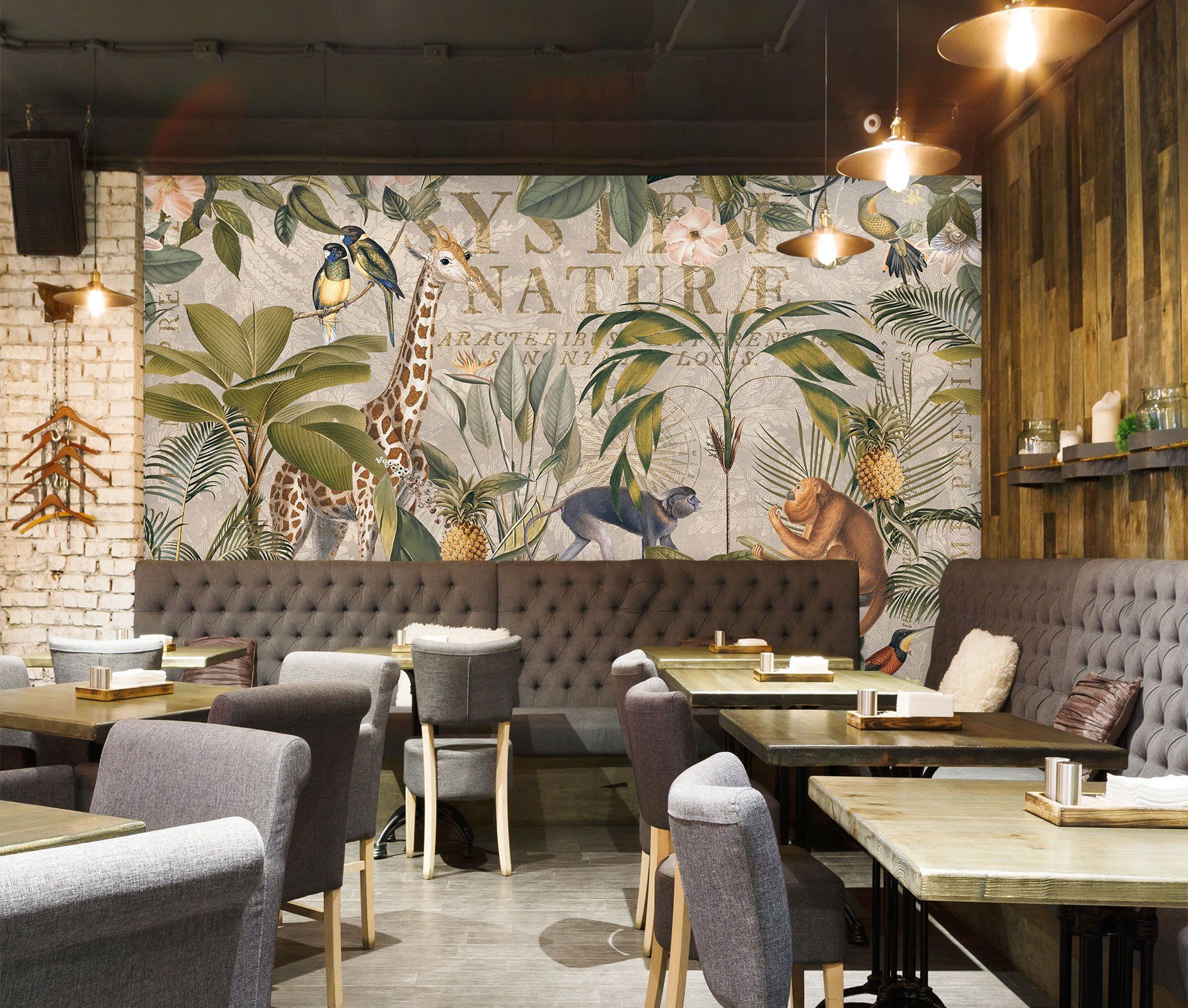 3D Animal Forest 1431 Andrea haase Wall Mural Wall Murals Wallpaper AJ Wallpaper 2