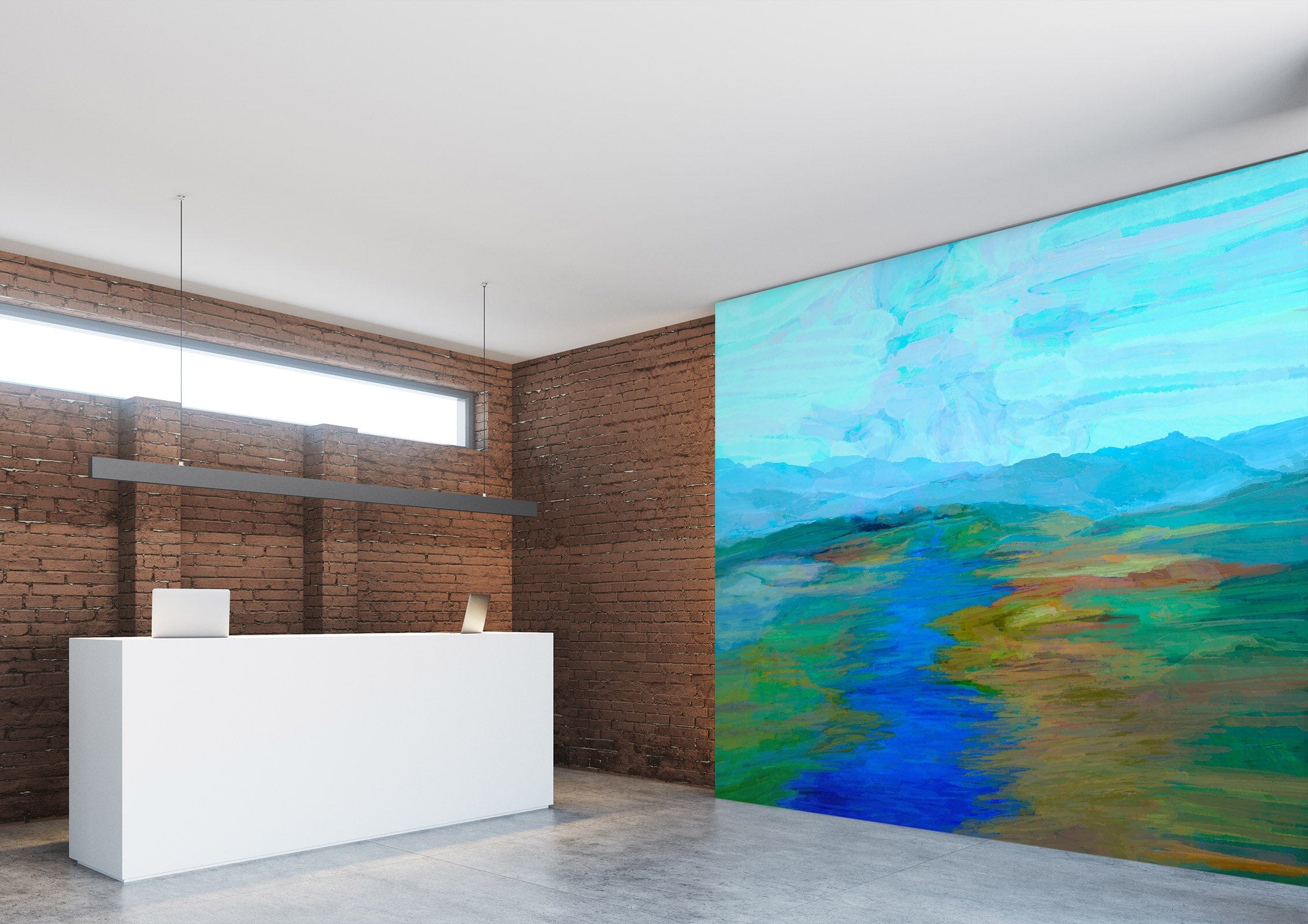 3D Deep Sea Channel 1414 Michael Tienhaara Wall Mural Wall Murals Wallpaper AJ Wallpaper 2