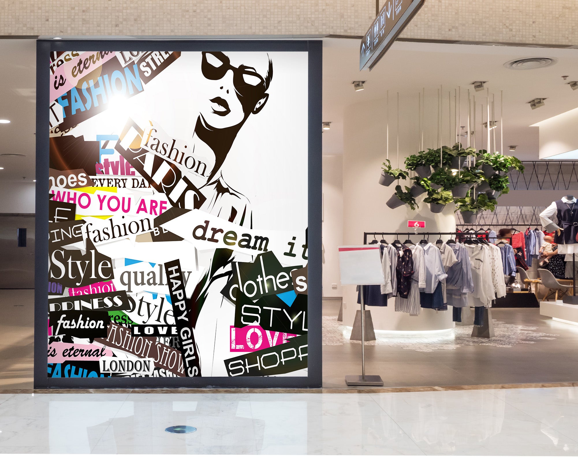 3D English Woman 111 Wall Murals