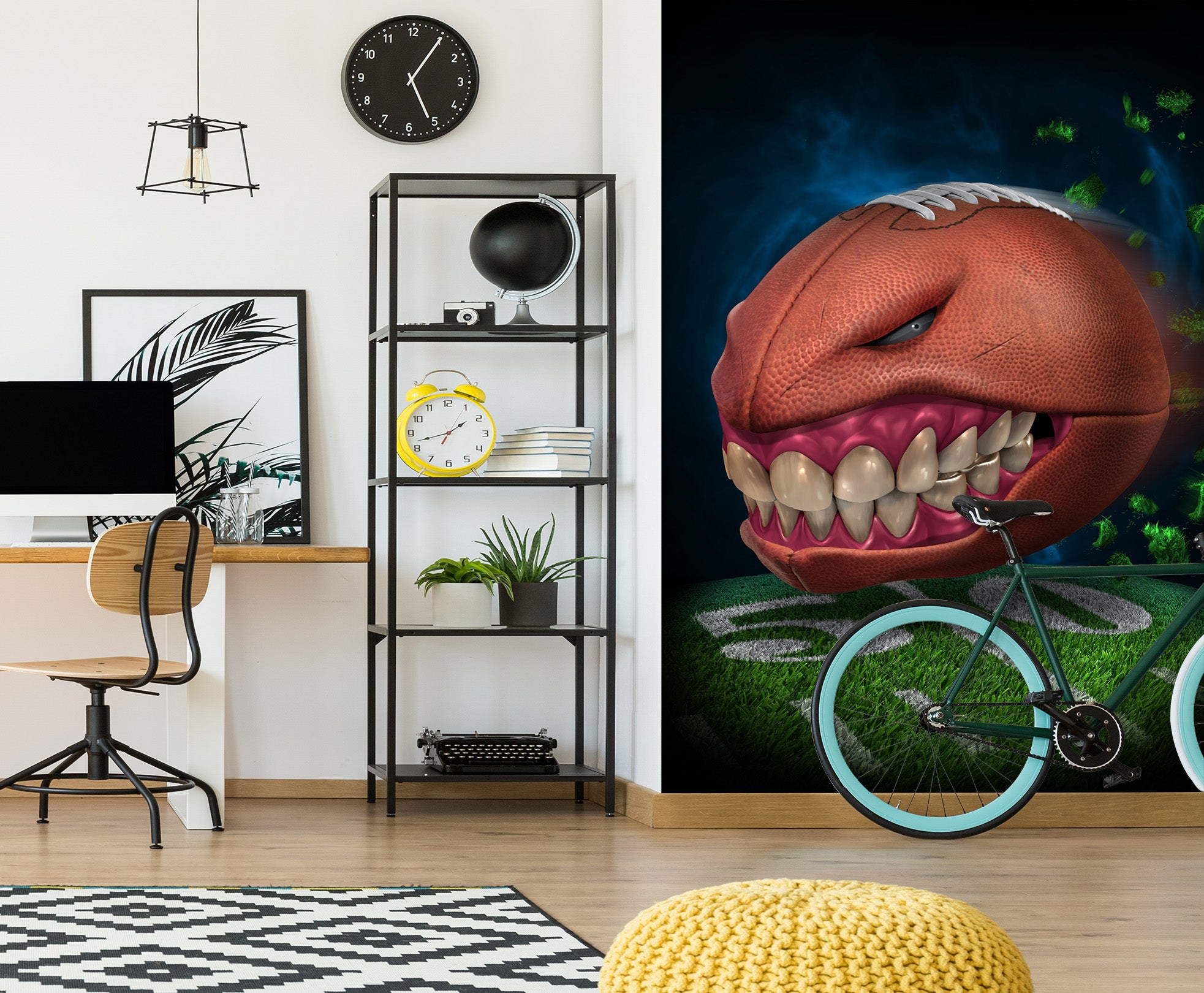 3D Teeth Ball 5015 Tom Wood Wall Mural Wall Murals