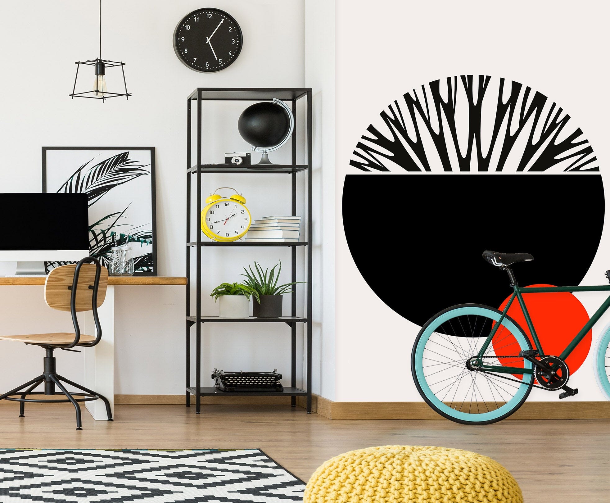 3D Round Branches 1409 Boris Draschoff Wall Mural Wall Murals Wallpaper AJ Wallpaper 2