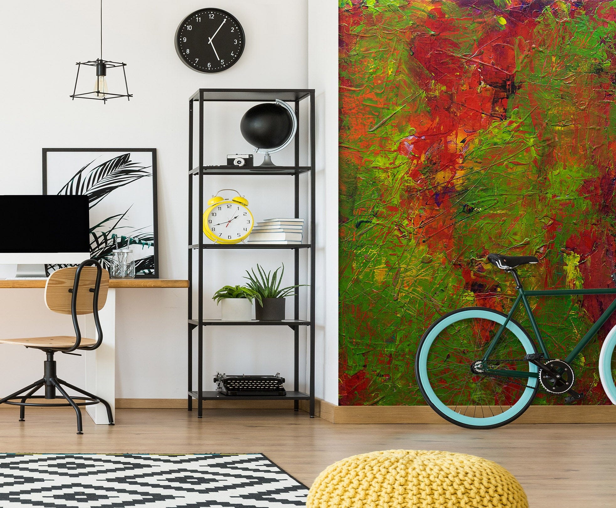 3D Red Ocean 272 Allan P. Friedlander Wall Mural Wall Murals Wallpaper AJ Wallpaper 2