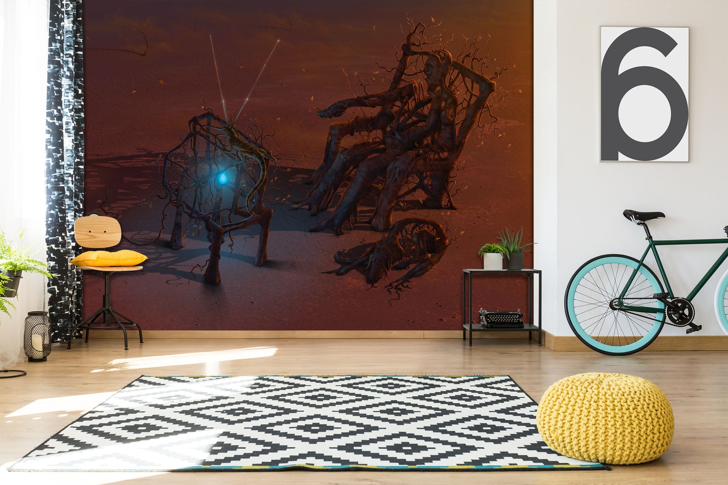 3D Remote 1541 Wall Murals Exclusive Designer Vincent Wallpaper AJ Wallpaper 2