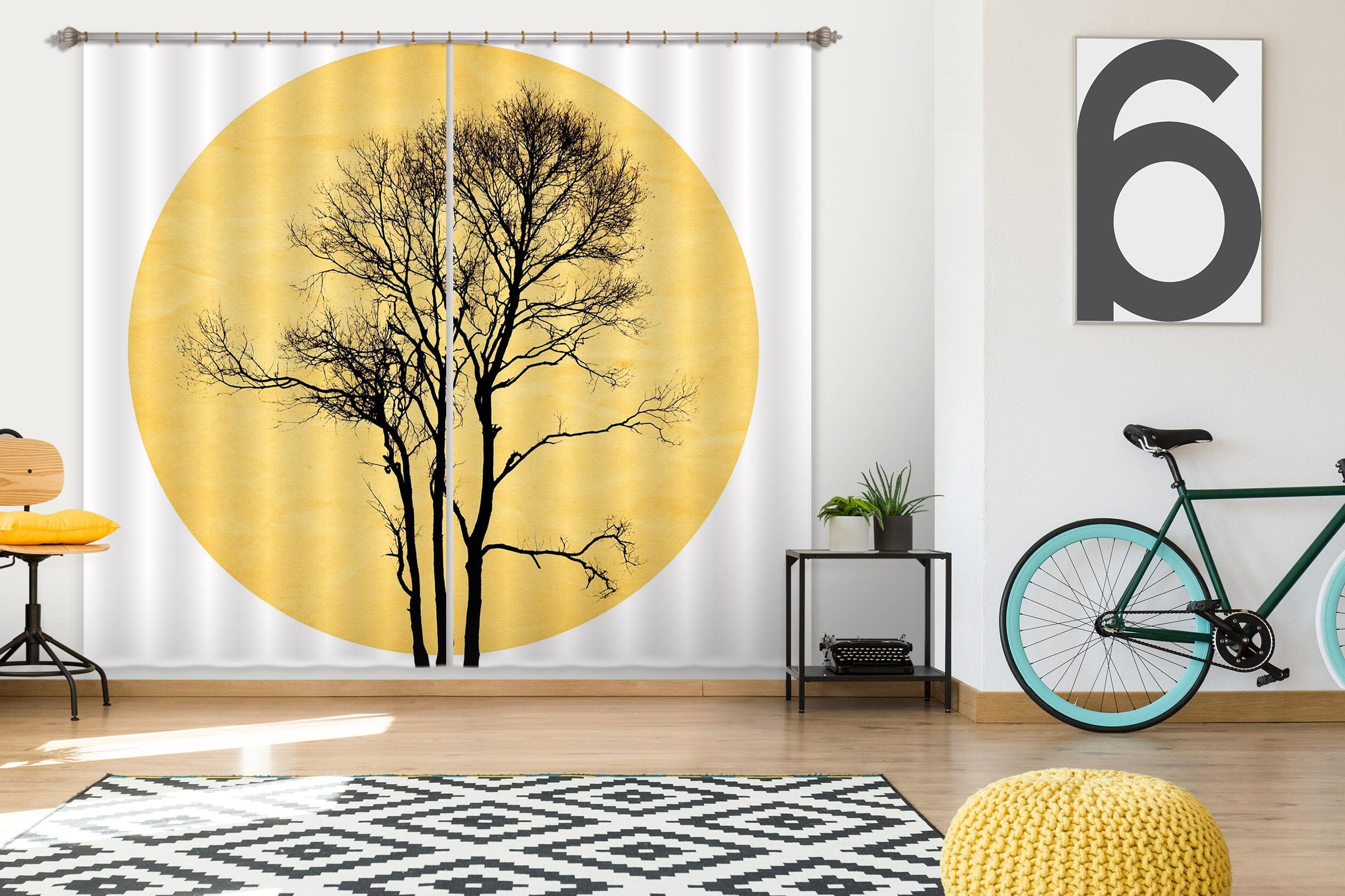 3D Japanese Zen 046 Boris Draschoff Curtain Curtains Drapes Curtains AJ Creativity Home