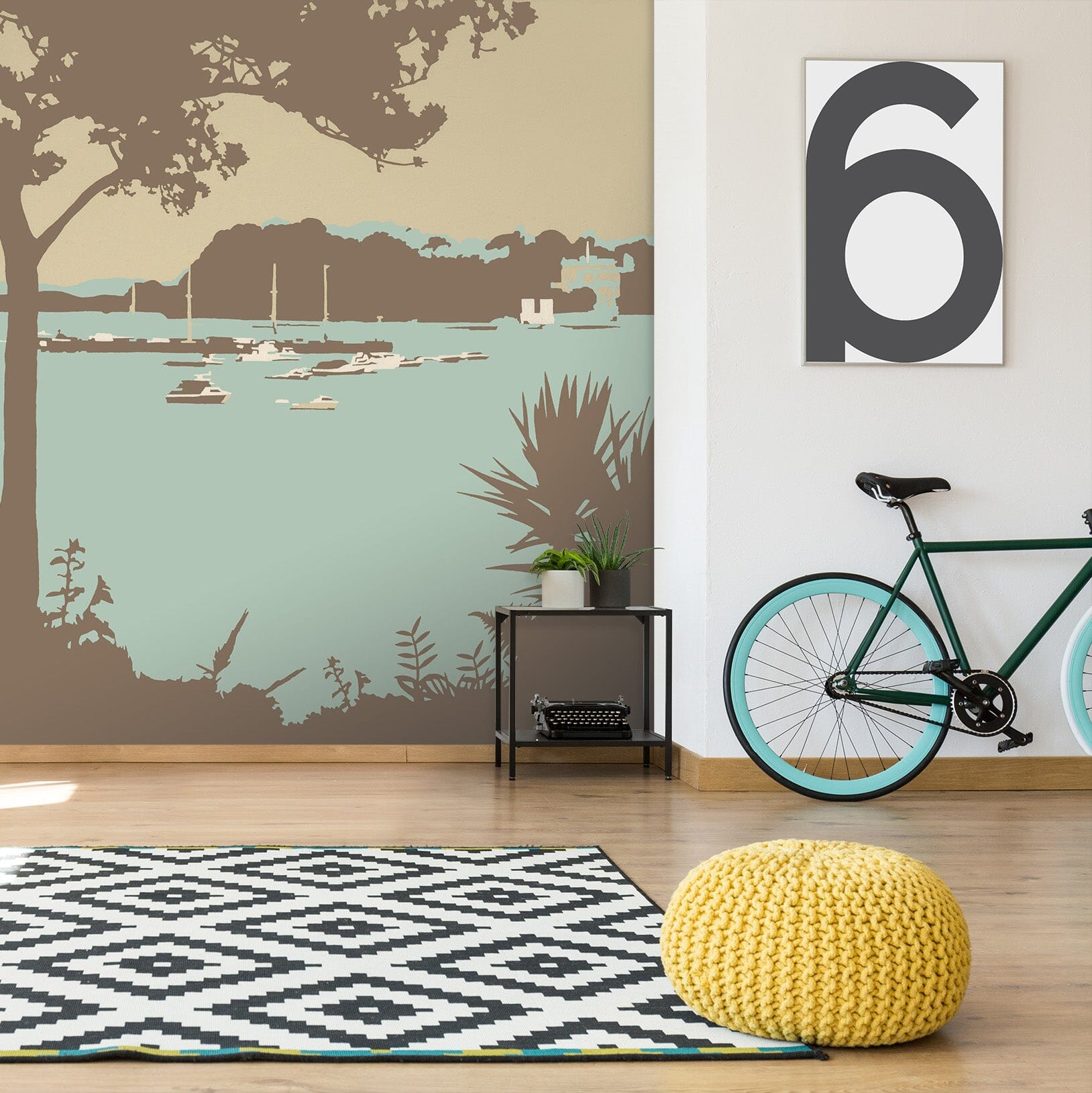 3D Sandbanks Brownsea Island 1048 Steve Read Wall Mural Wall Murals Wallpaper AJ Wallpaper 2