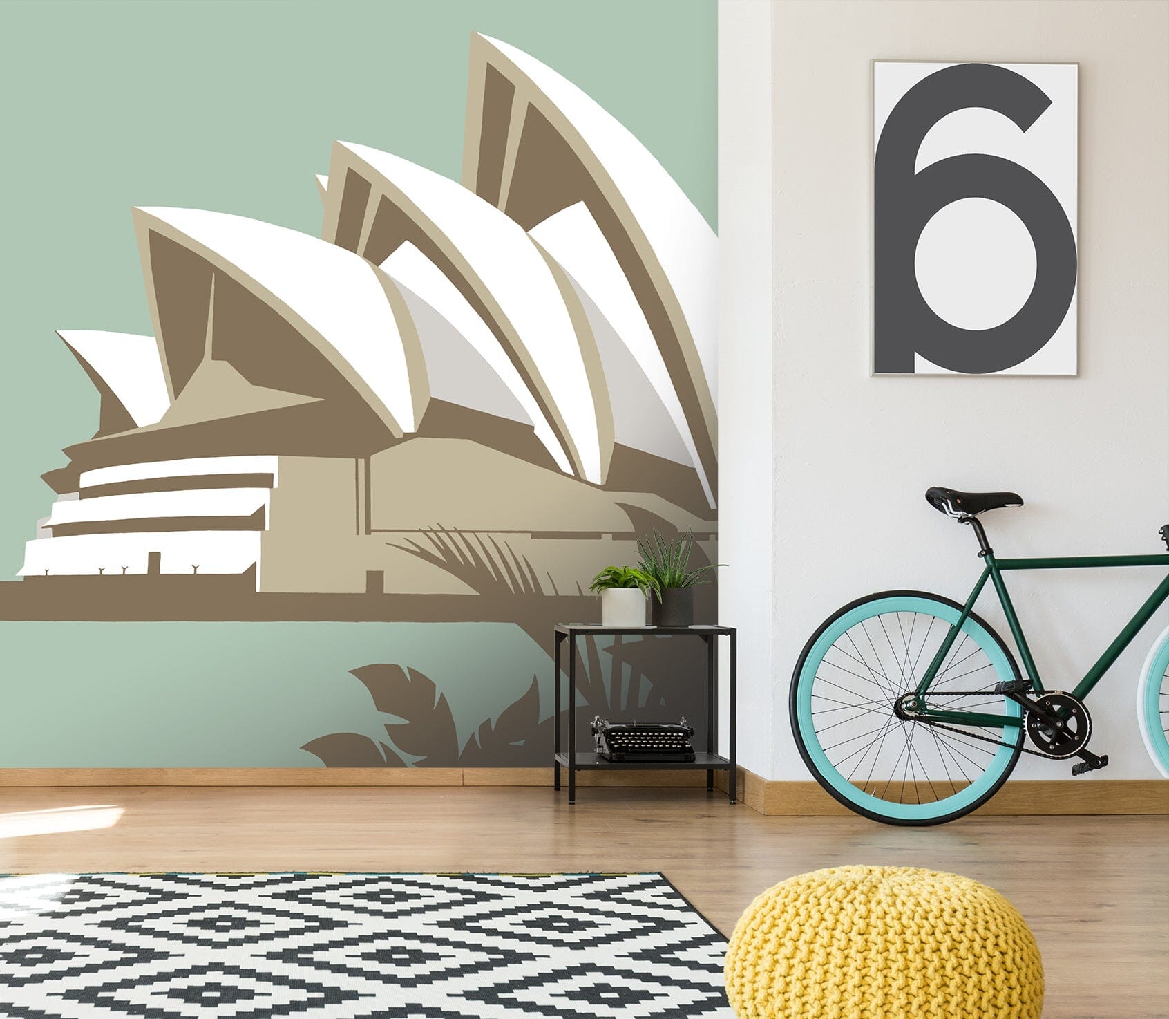 3D Sydney Opera House 1072 Steve Read Wall Mural Wall Murals Wallpaper AJ Wallpaper 2