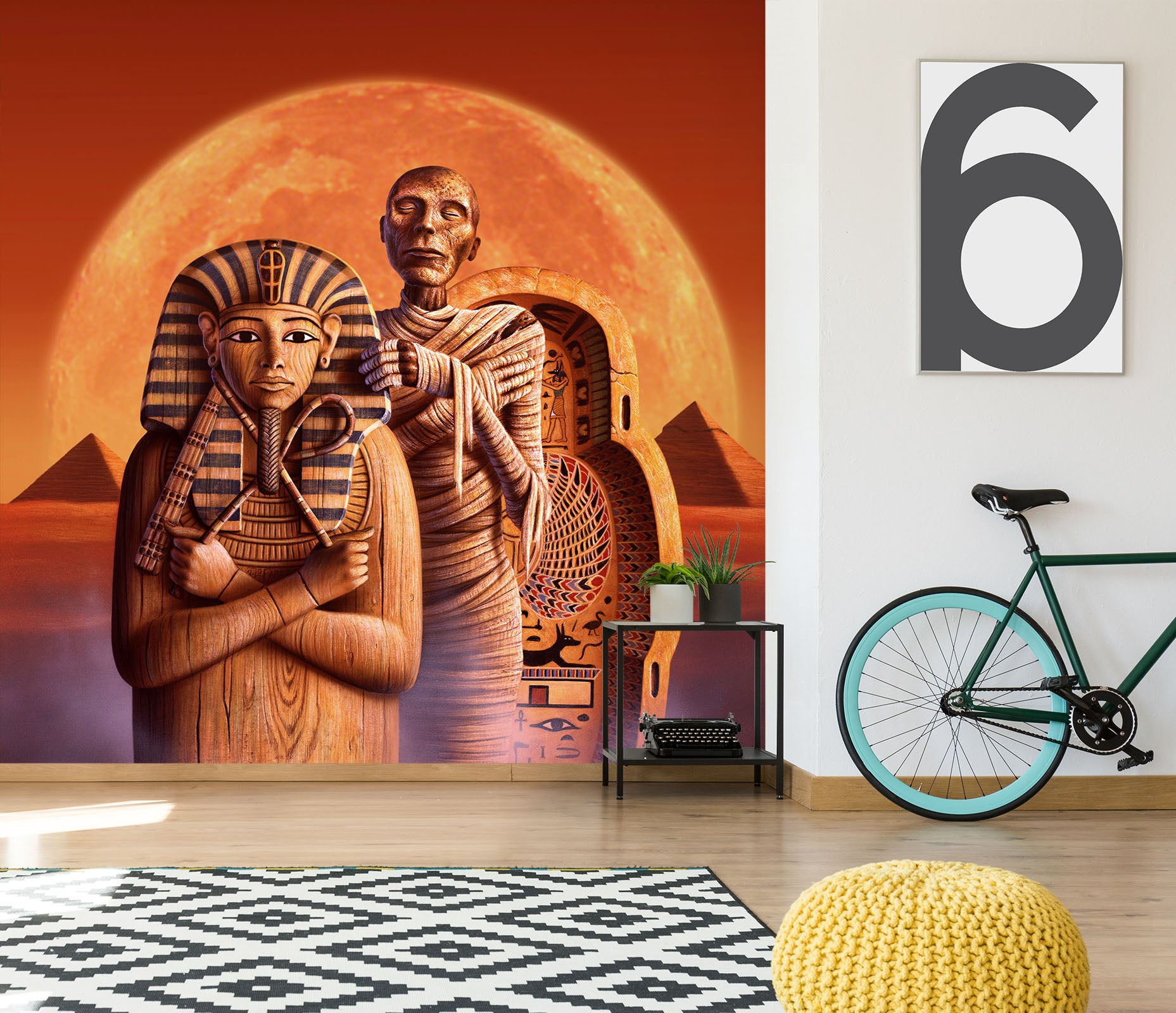 3D Pyramid 85042 Jerry LoFaro Wall Mural Wall Murals