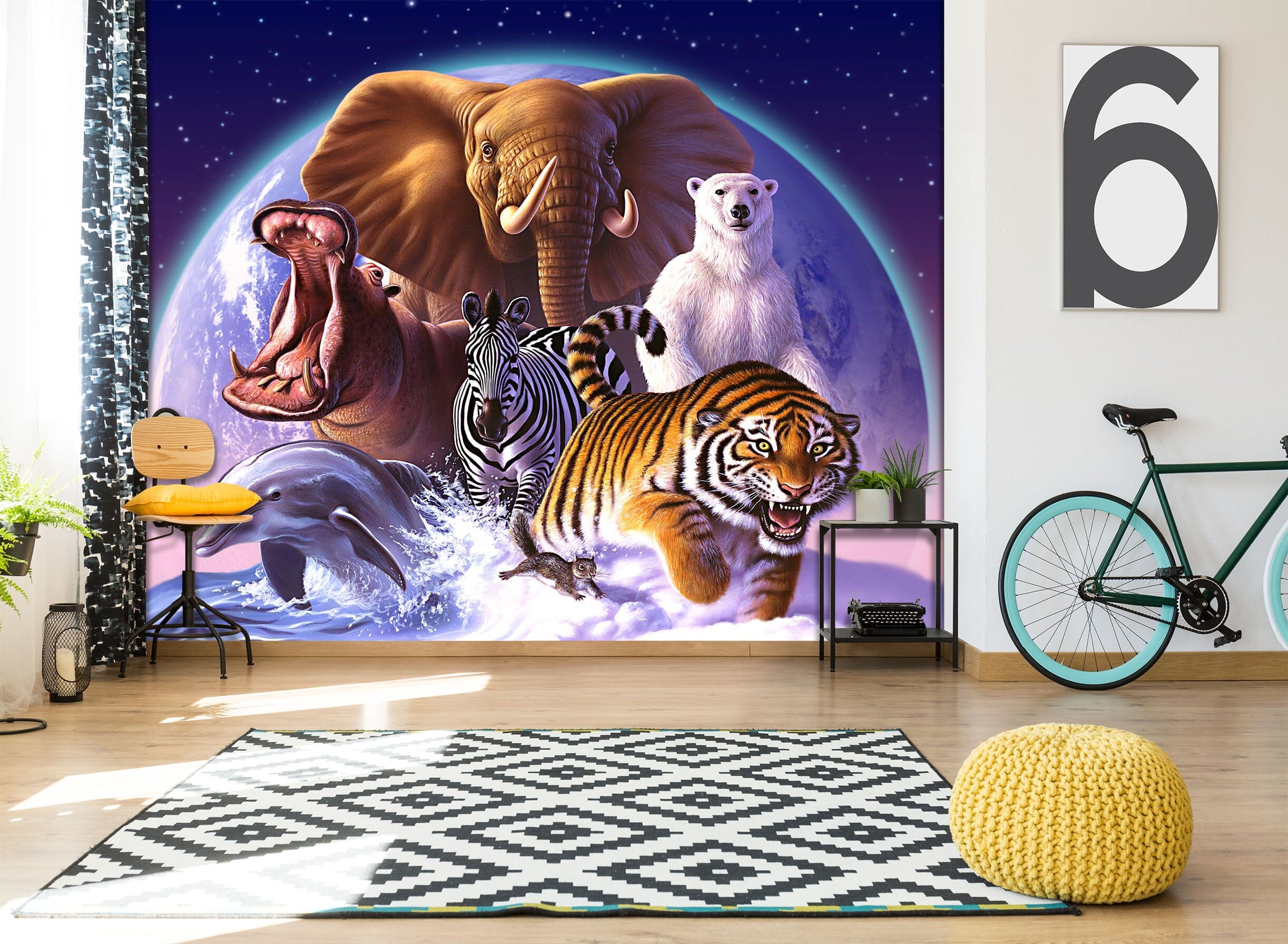 3D Wild World 116 Jerry LoFaro Wall Mural Wall Murals Wallpaper AJ Wallpaper 2