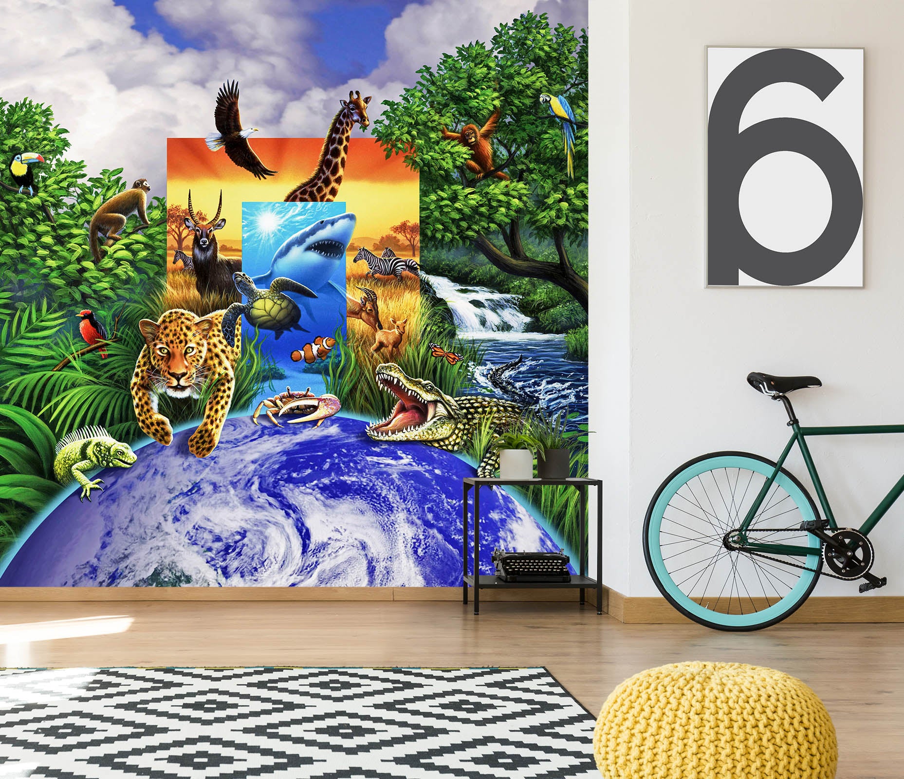 3D Wild World 85028 Jerry LoFaro Wall Mural Wall Murals