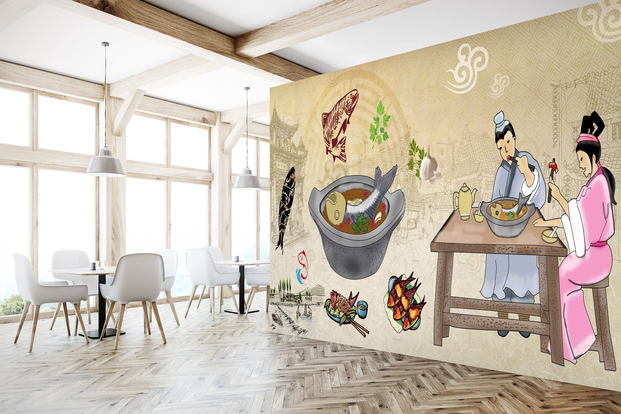 3D Elegant Girl 3014 Wall Murals Wallpaper AJ Wallpaper 2