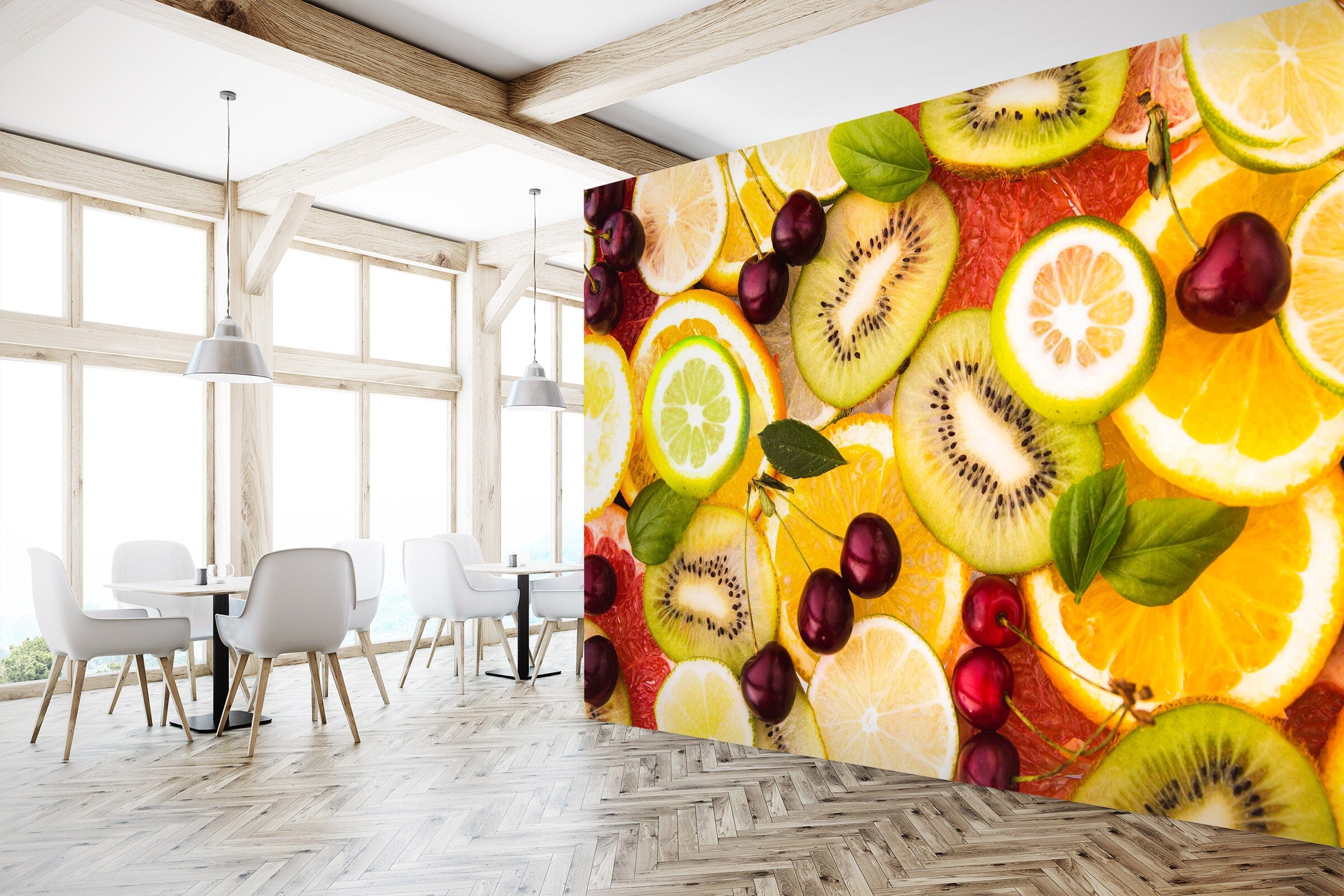 3D Orange Strawberry 1465 Wall Murals Wallpaper AJ Wallpaper 2