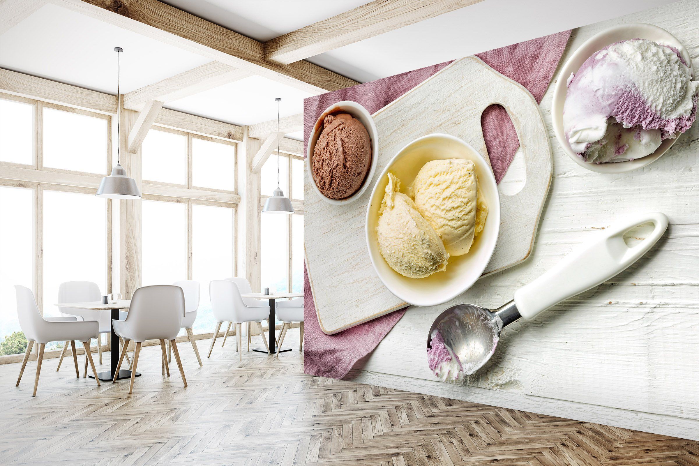 3D Dessert Ice Cream 453 Wallpaper AJ Wallpaper 2