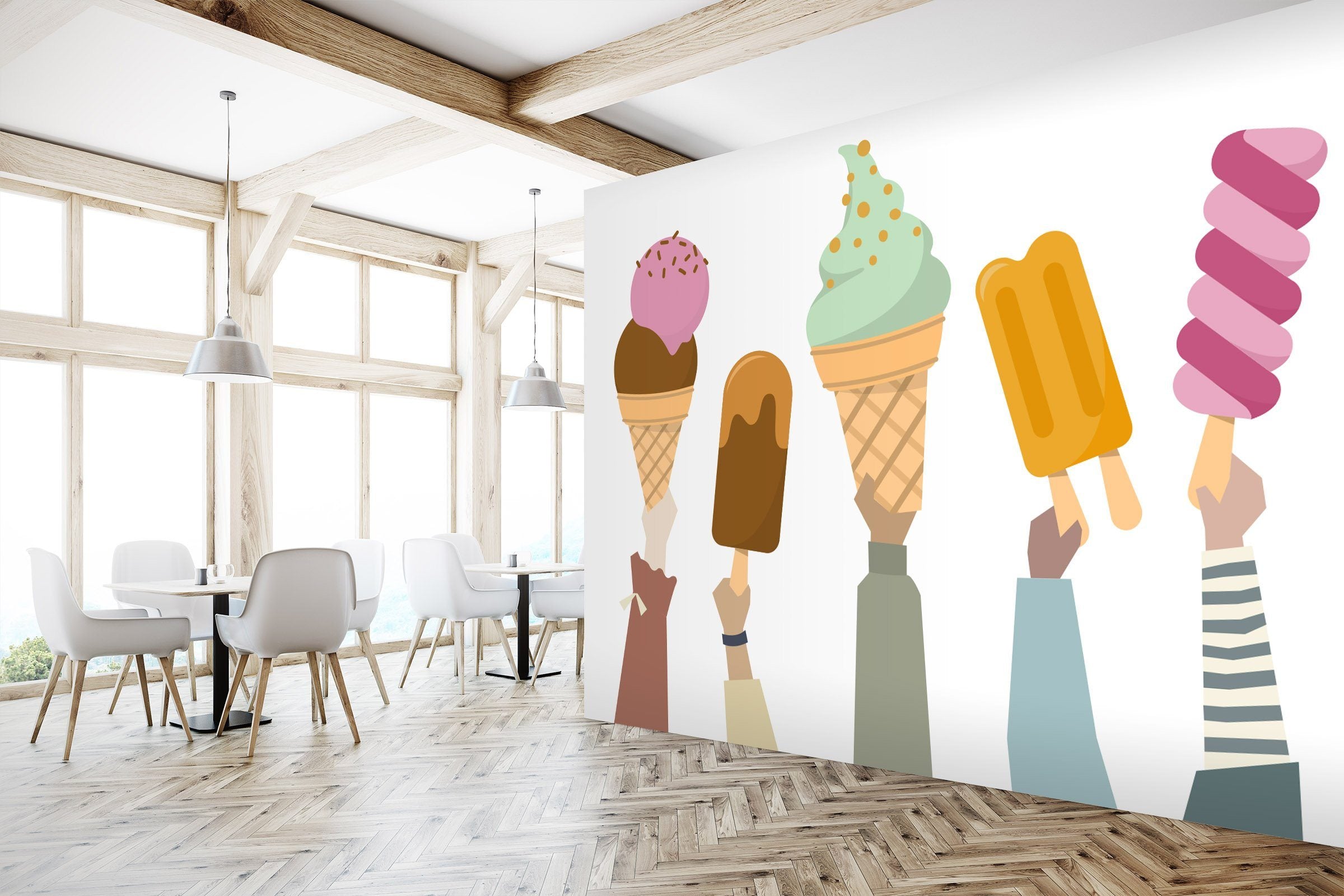 3D Chocolate Ice Cream 113 Wallpaper AJ Wallpaper 2