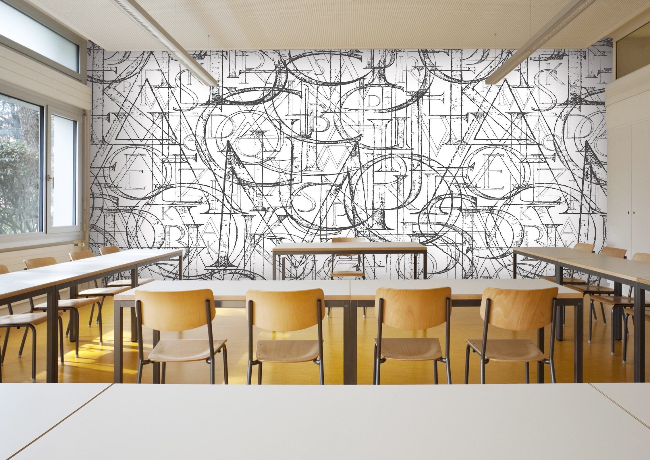 3D abstract letters 53 Wall Murals Wallpaper AJ Wallpaper 2
