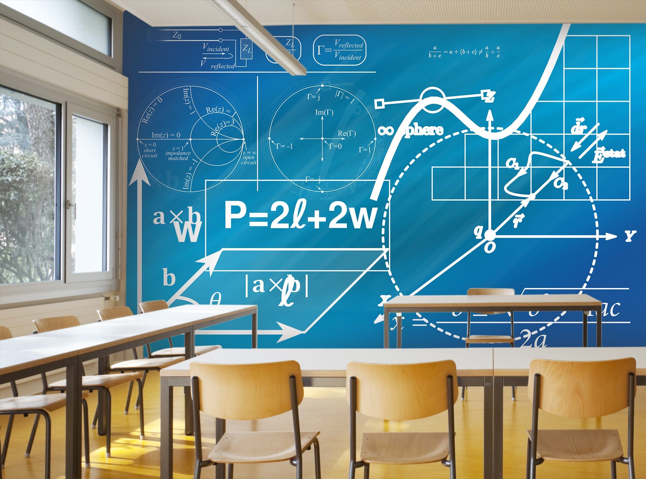 3D Maths Formula 158 Wall Murals Wallpaper AJ Wallpaper 2