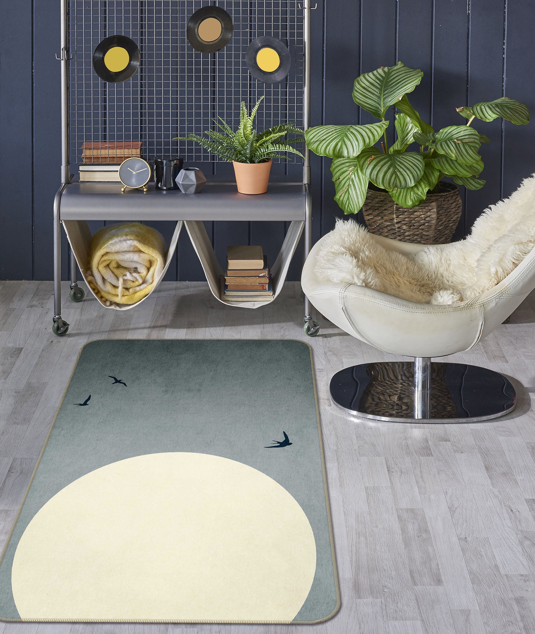 3D Sundance 84136 Boris Draschoff Rug Non Slip Rug Mat