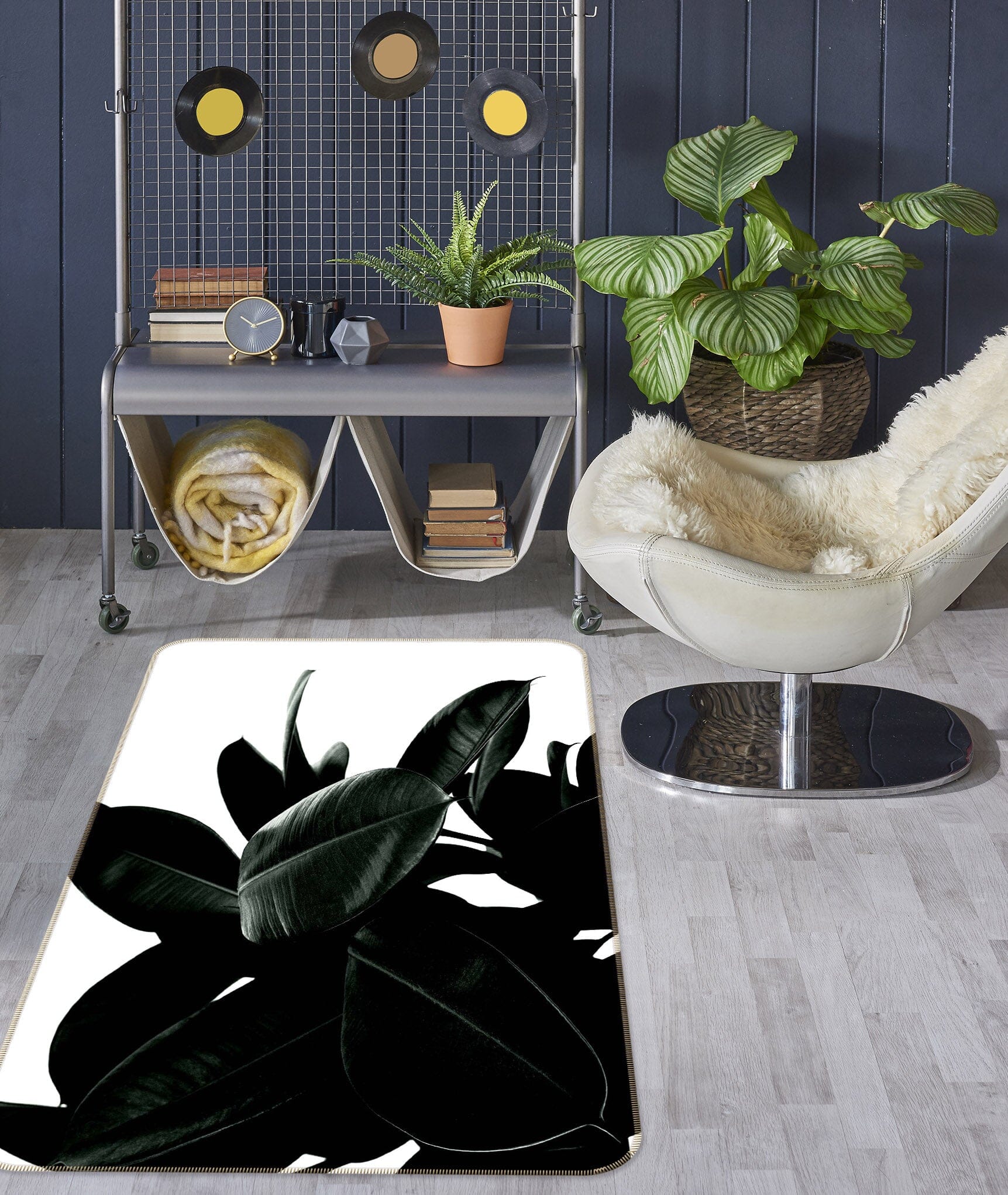3D Wild Jungle 1140 Boris Draschoff Rug Non Slip Rug Mat Mat AJ Creativity Home