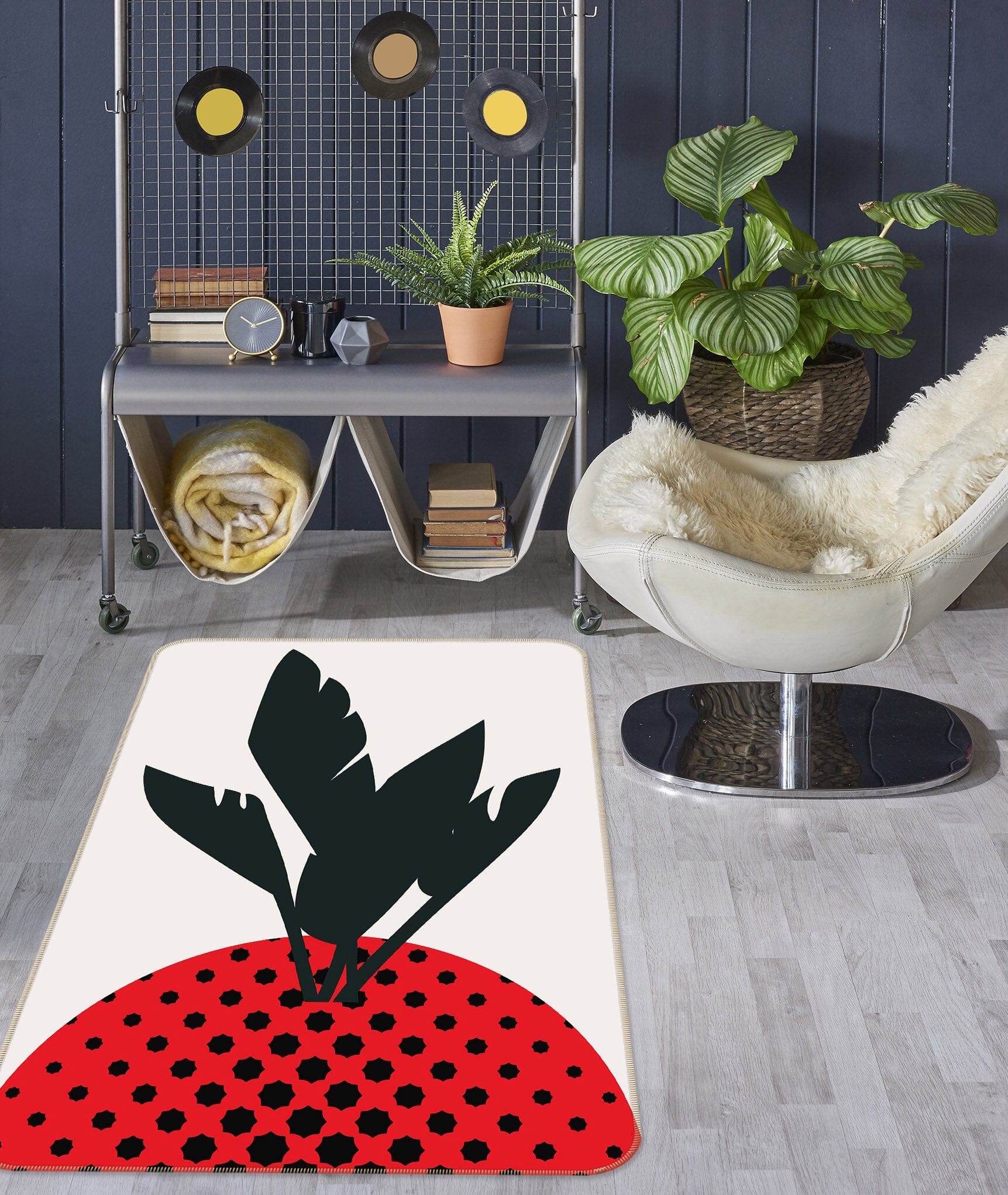 3D Merry Strawberry 1081 Boris Draschoff Rug Non Slip Rug Mat Mat AJ Creativity Home