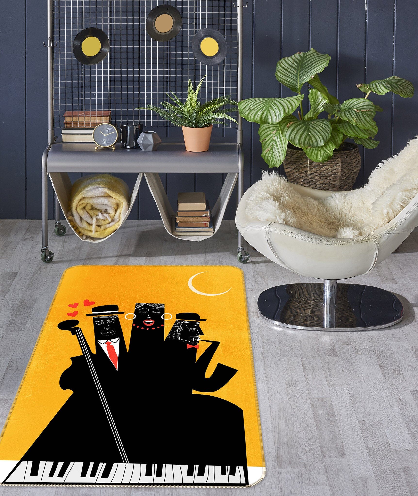 3D Suit Male Pattern 1022 Boris Draschoff Rug Non Slip Rug Mat Mat AJ Creativity Home
