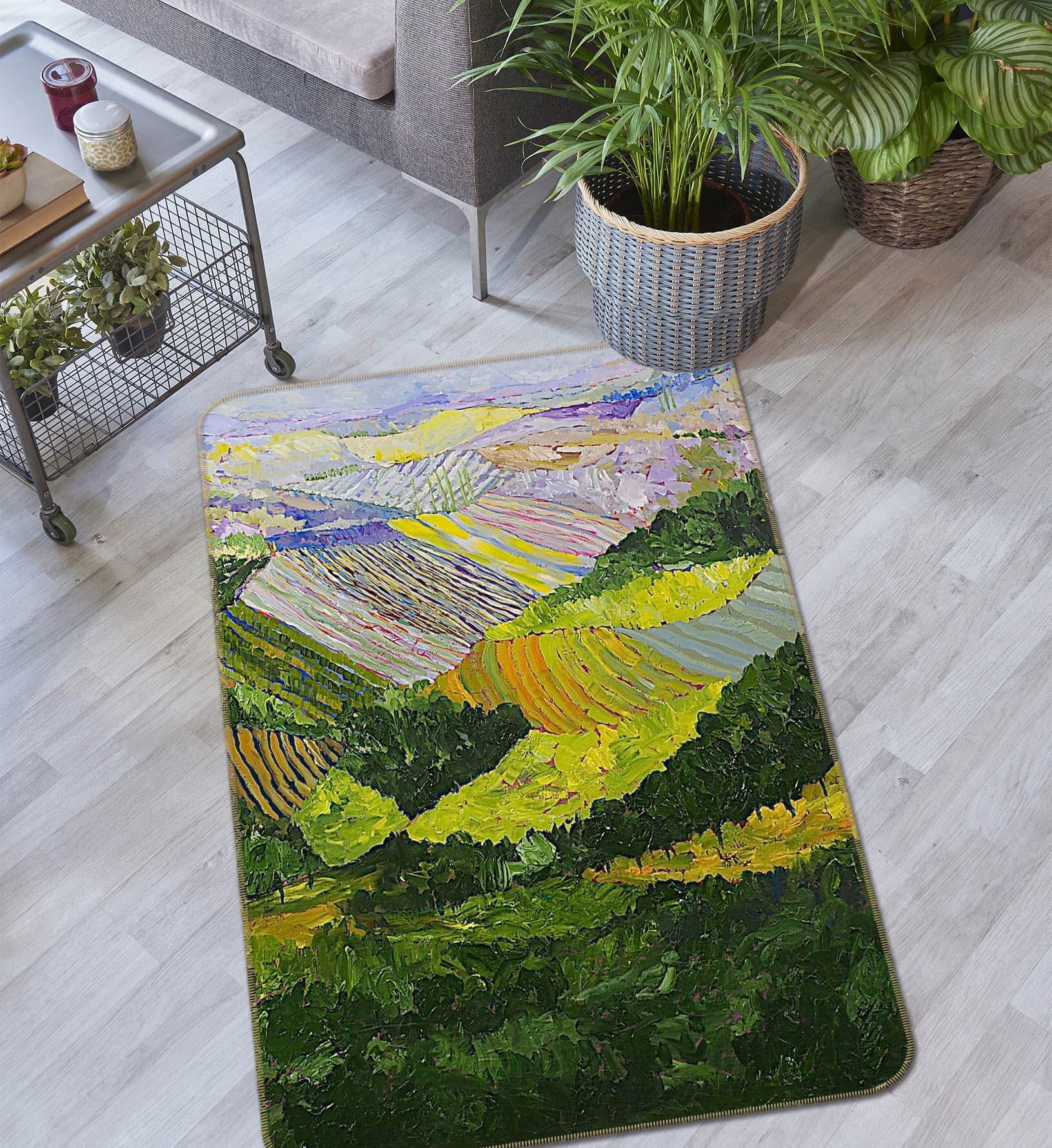 3D Forest And Harvest 1027 Allan P. Friedlander Rug Non Slip Rug Mat Mat AJ Creativity Home