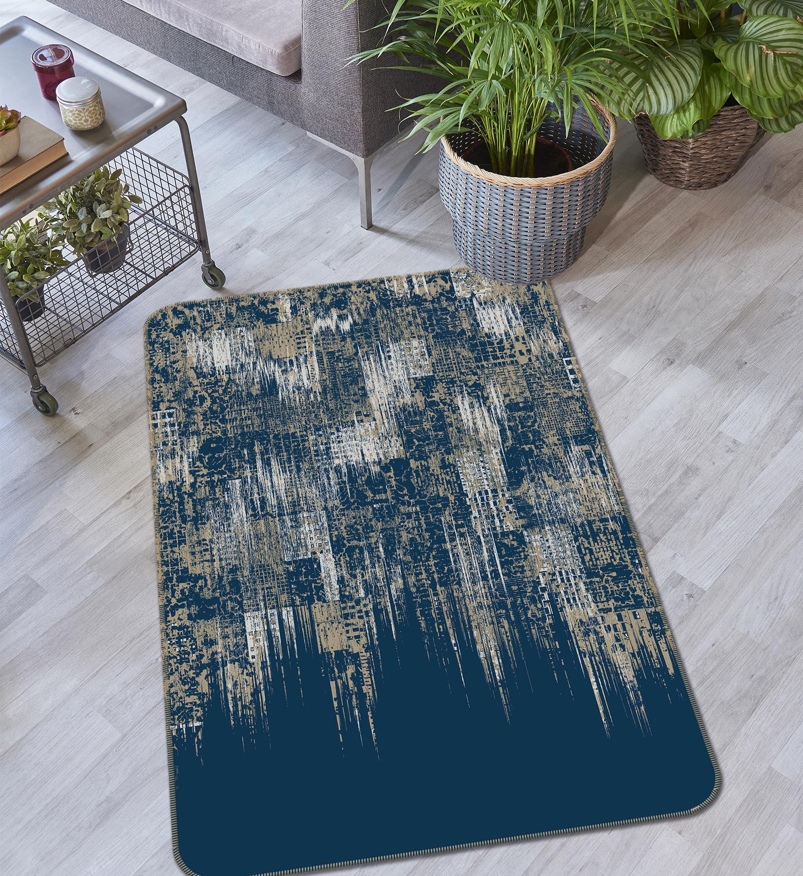 3D Pattern 26085 Non Slip Rug Mat