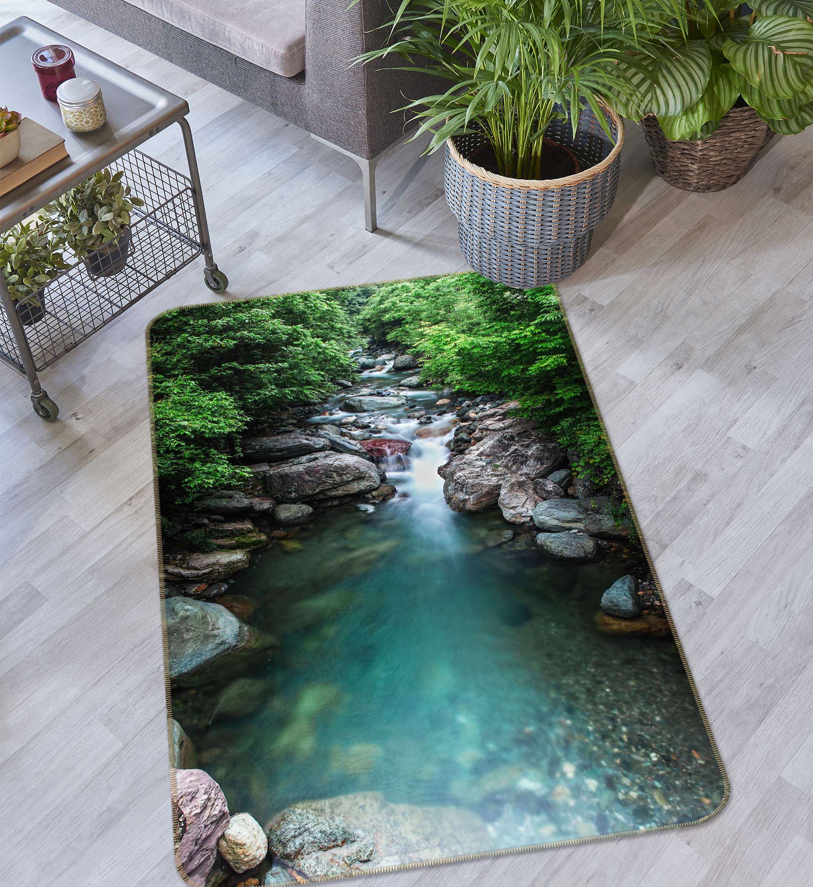 3D Stream 27050 Non Slip Rug Mat