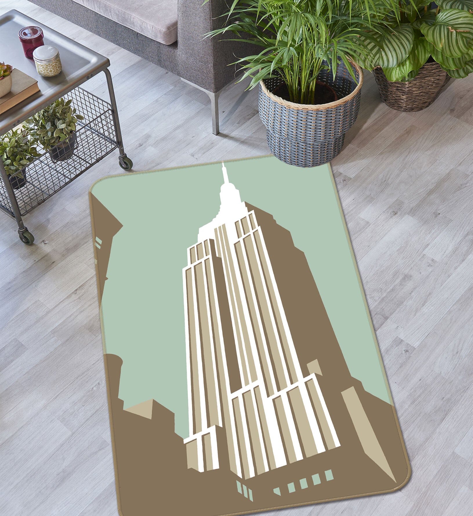 3D Manhattan 1119 Steve Read Rug Non Slip Rug Mat Mat AJ Creativity Home