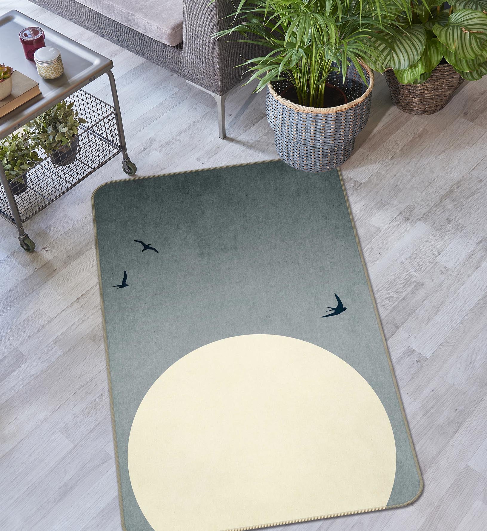 3D Sundance 84136 Boris Draschoff Rug Non Slip Rug Mat