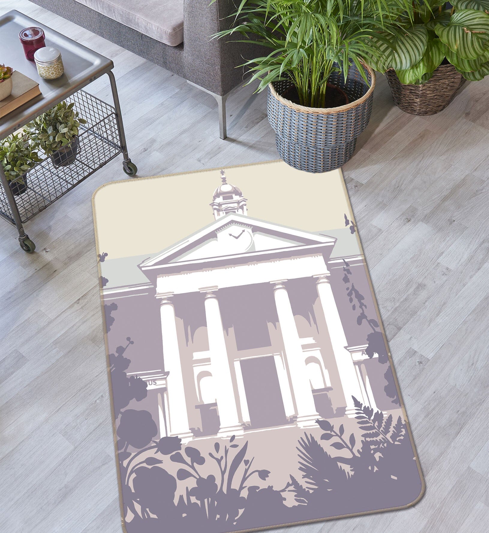 3D Chelsea Flower Show 1109 Steve Read Rug Non Slip Rug Mat Mat AJ Creativity Home