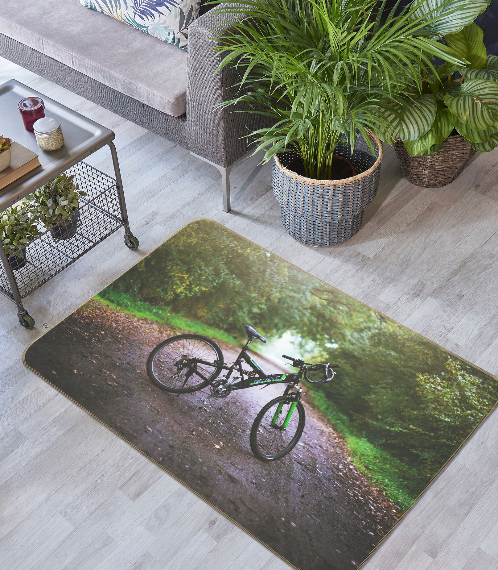 3D Bicycle 39012 Vehicle Non Slip Rug Mat